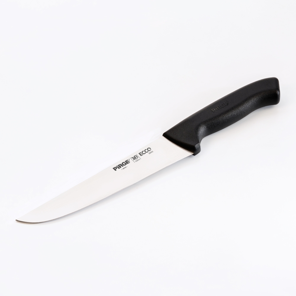 Couteau de boucher 19 cm noir PIRGE