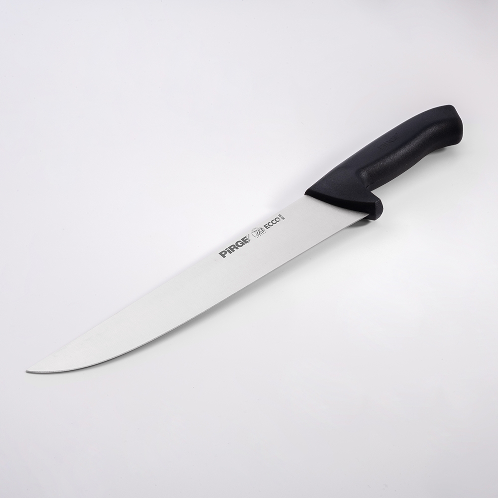 Couteau de boucher 25 cm noir PIRGE