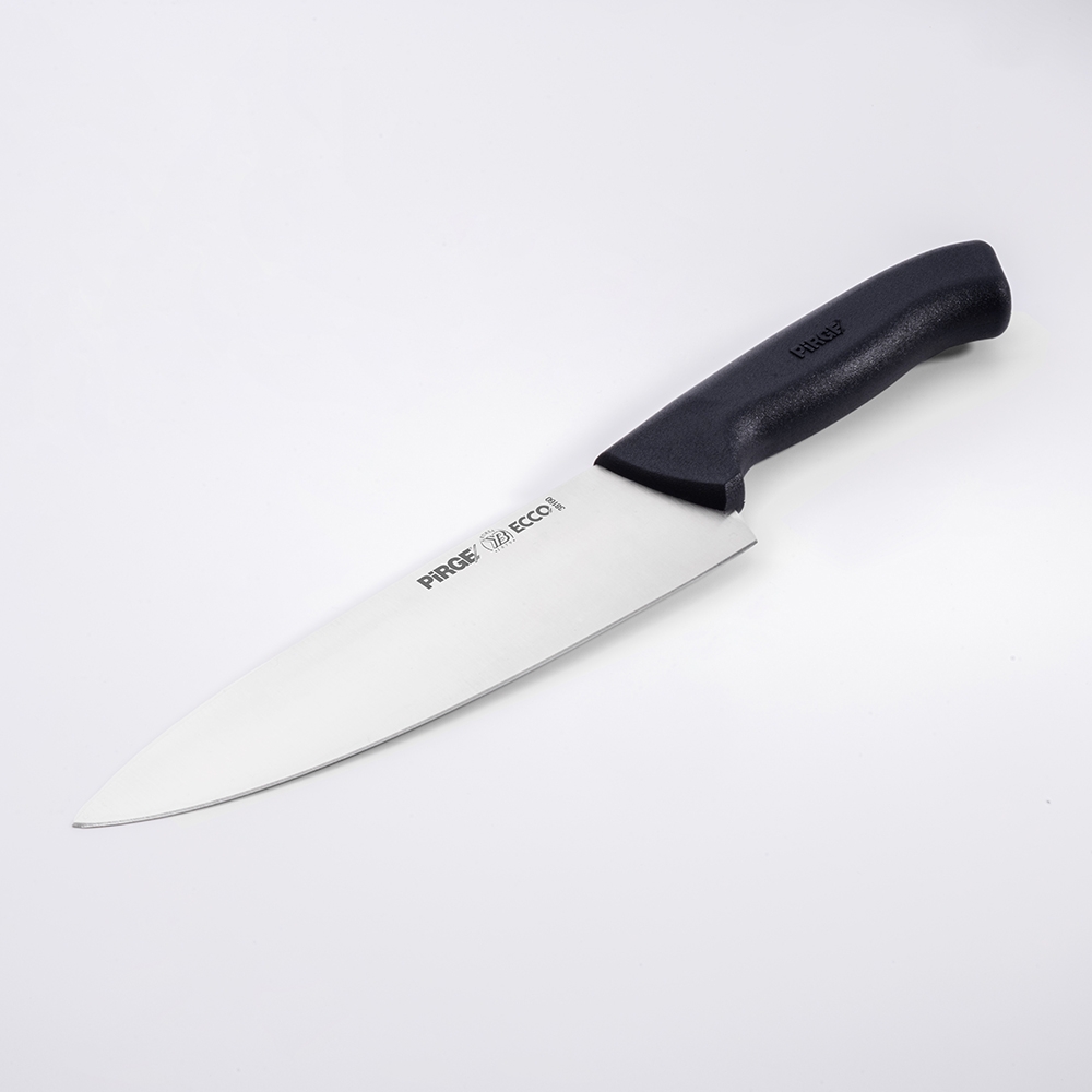 Couteau de chef 19 cm noir PIRGE