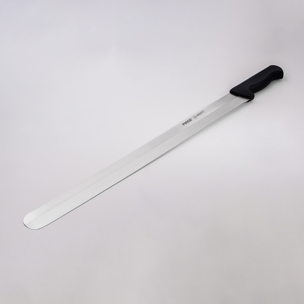 Couteau à kebab Doner 55 cm, noir dur PIRGE