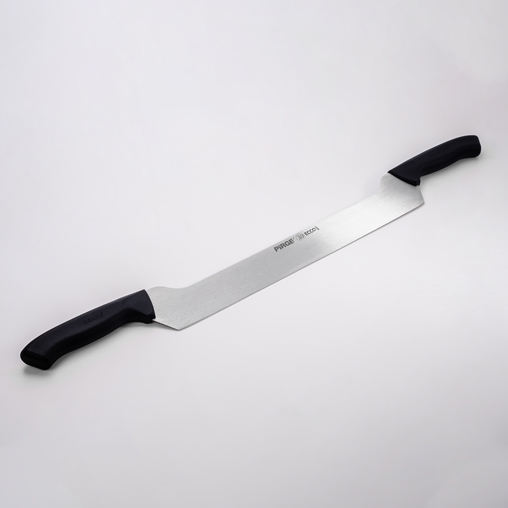 Couteau à fromage à double manche 35 cm noir PIRGE