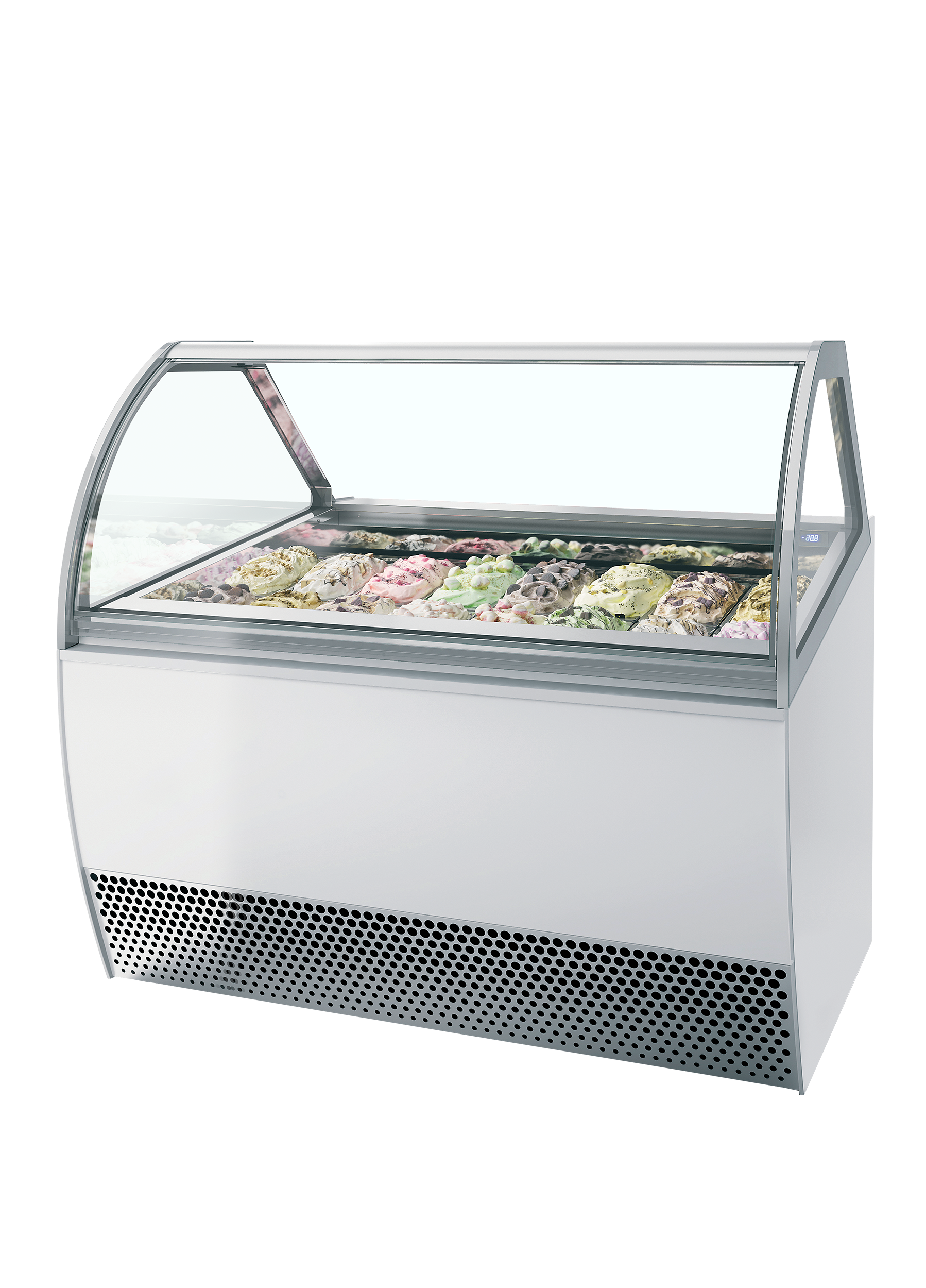 Vitrine ventilée pour glace en bac TEFCOLD-MILLENNIUM LX16