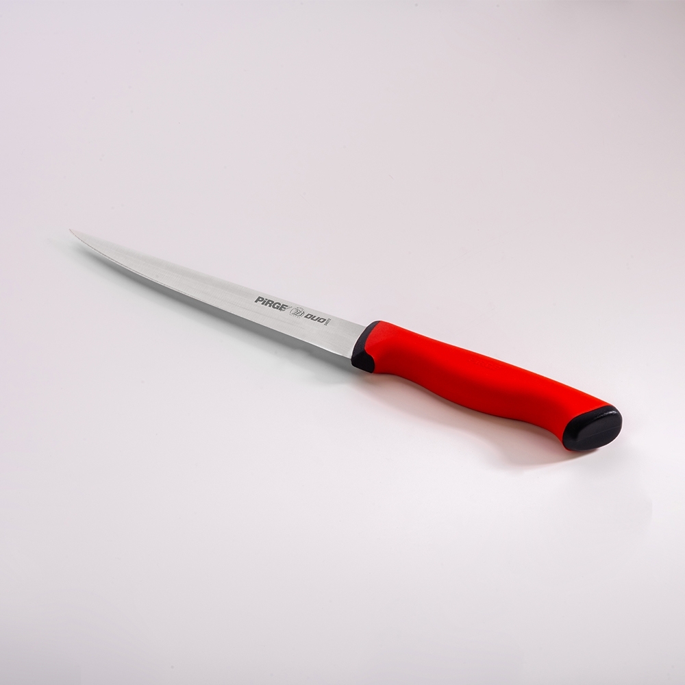Couteau à fromage rouge 17,5 cm PIRGE