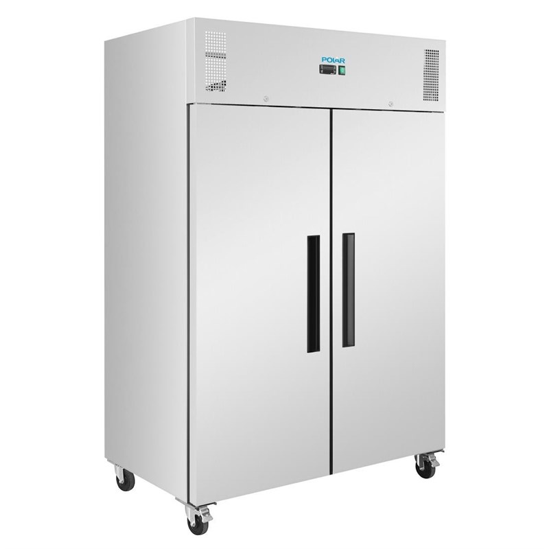 Armoire réfrigérée positive à air forcé double porte Polar série G 1200L PG594