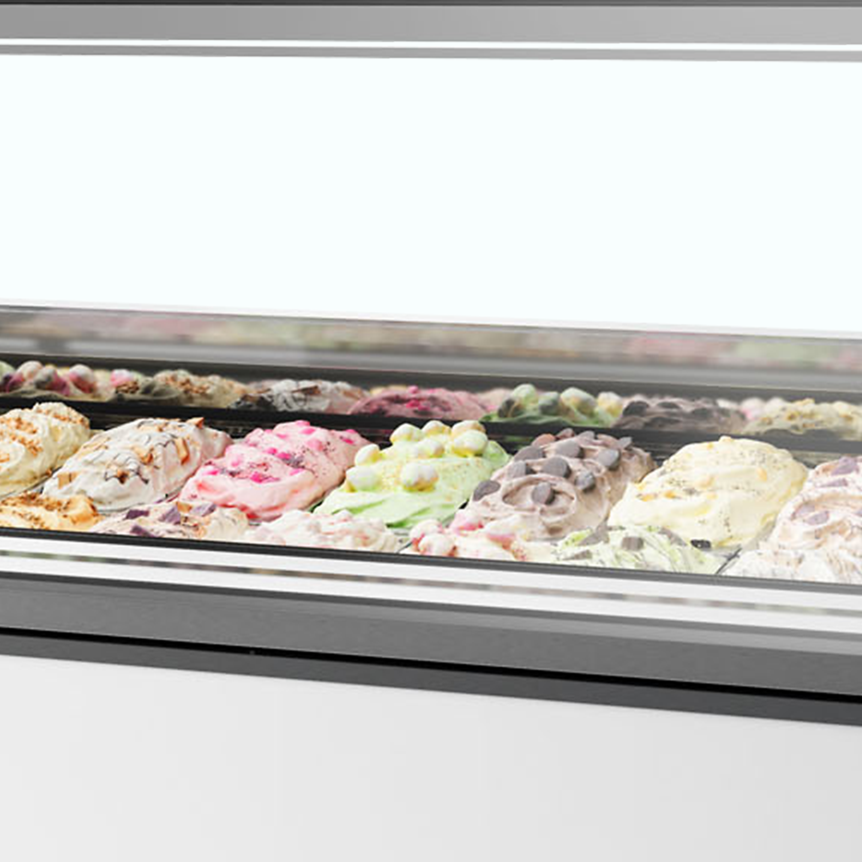 Vitrine ventilée pour glace en bac TEFCOLD-MILLENNIUM ST20