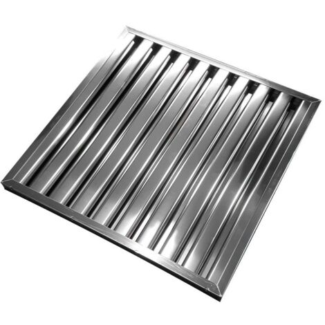 Filtre de hotte en inox 50 × 50 cm FH-5050