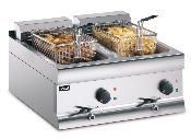 Friteuse electrique comptoir double cuves Silverlink 600 - 2 x 9 litres 2 x 9kW LINCAT DF618