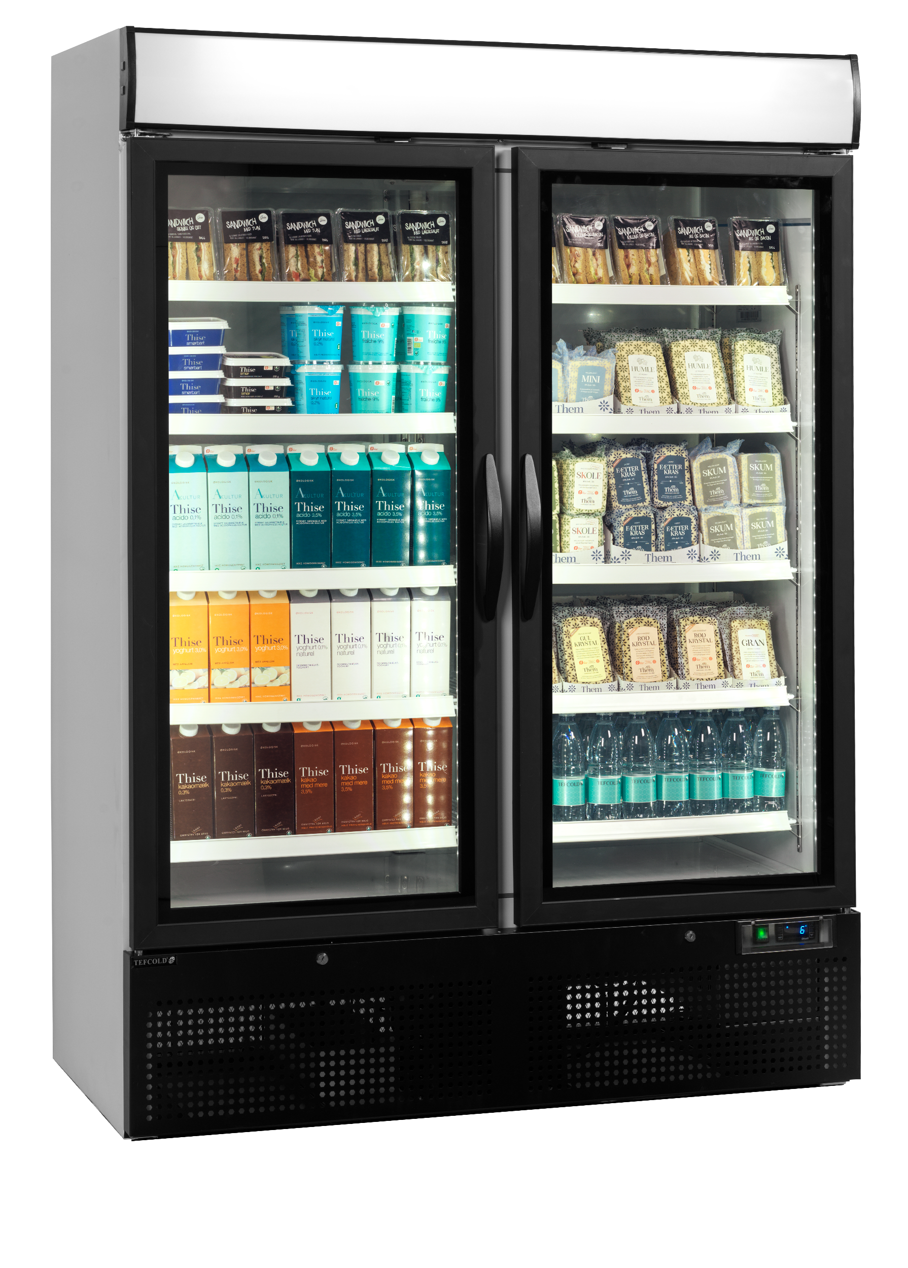 Réfrigérateur vitré TEFCOLD-NC5000G