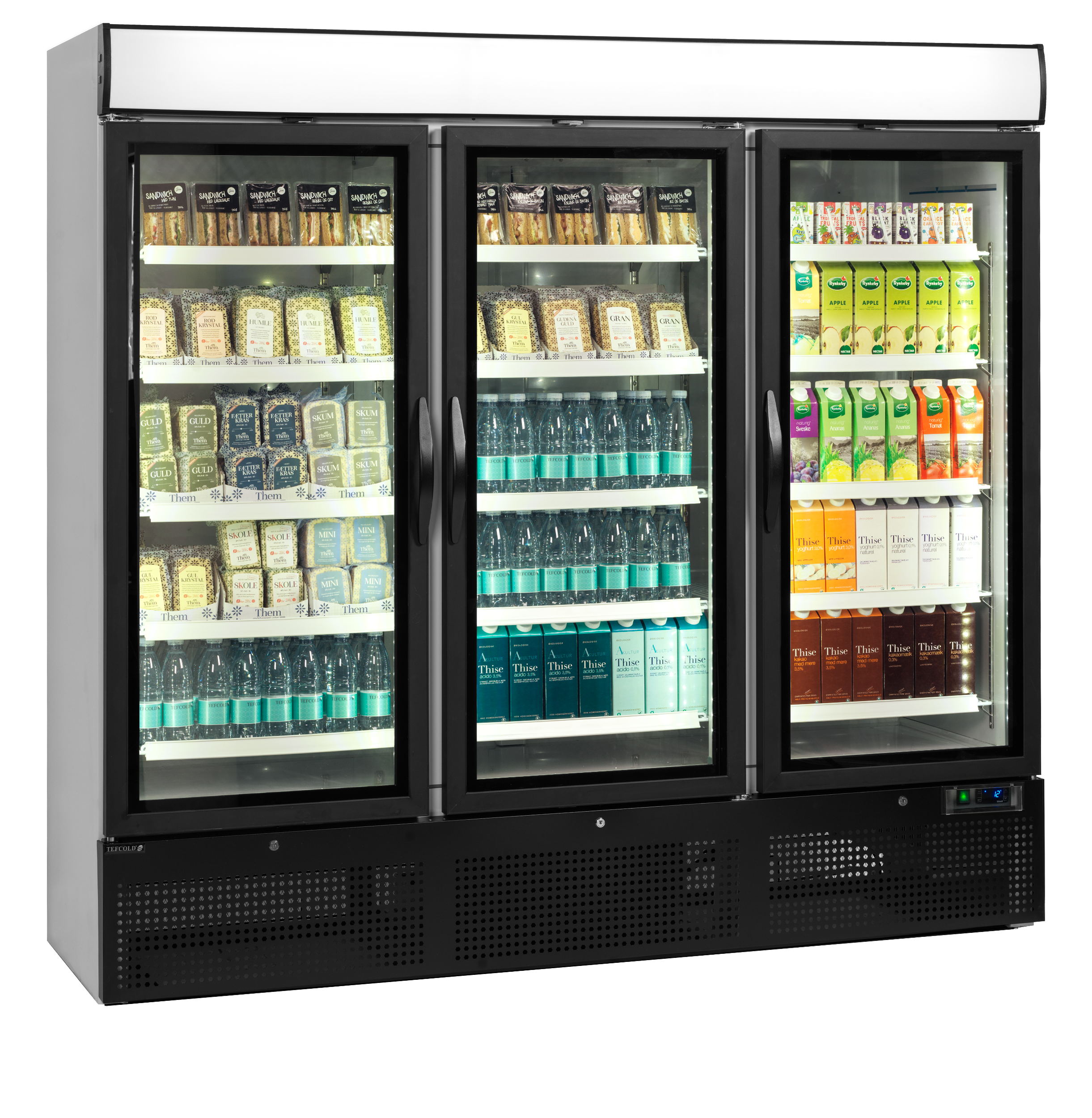 Réfrigérateur vitré TEFCOLD-NC7500G