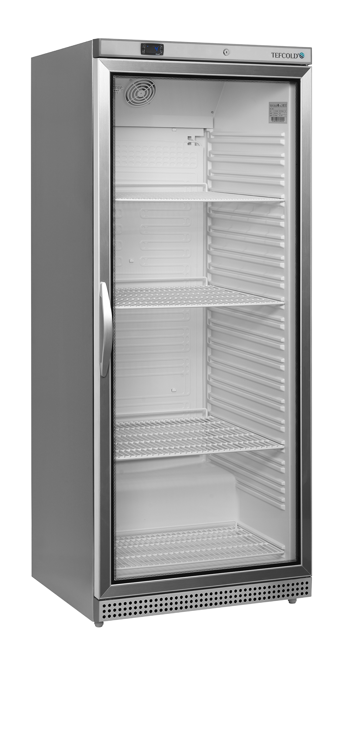 Réfrigérateur vitré GN2/1 TEFCOLD-UR600SG