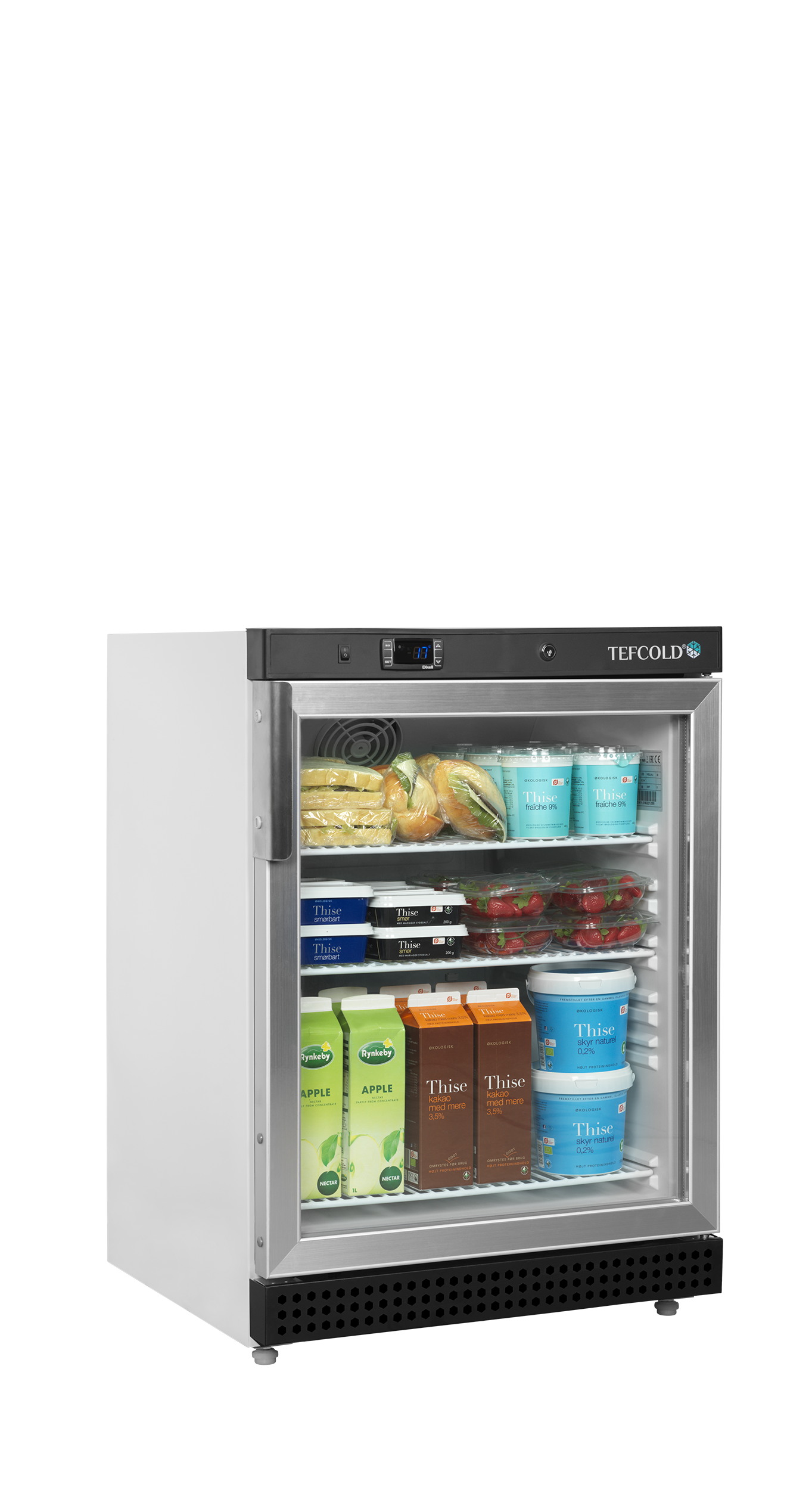 Réfrigérateur vitré TEFCOLD-UR200G