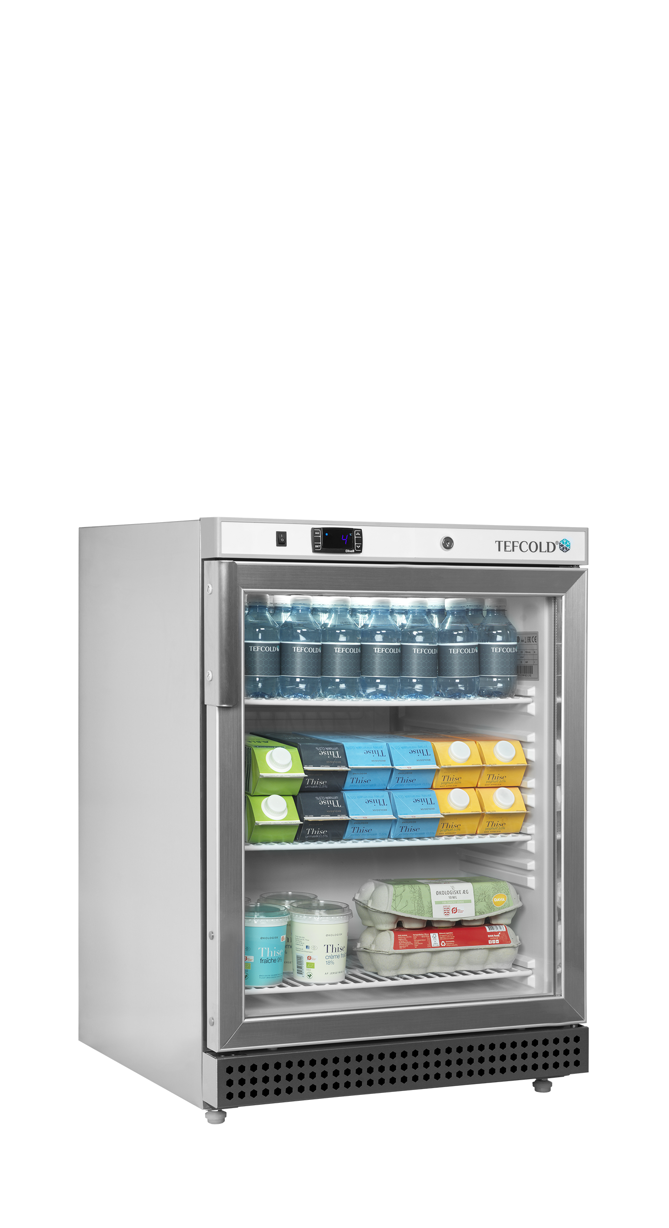 Réfrigérateur vitré TEFCOLD-UR200SG