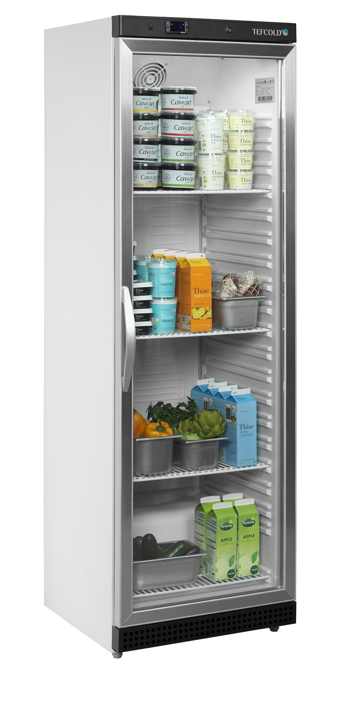 Réfrigérateur vitré TEFCOLD-UR400G