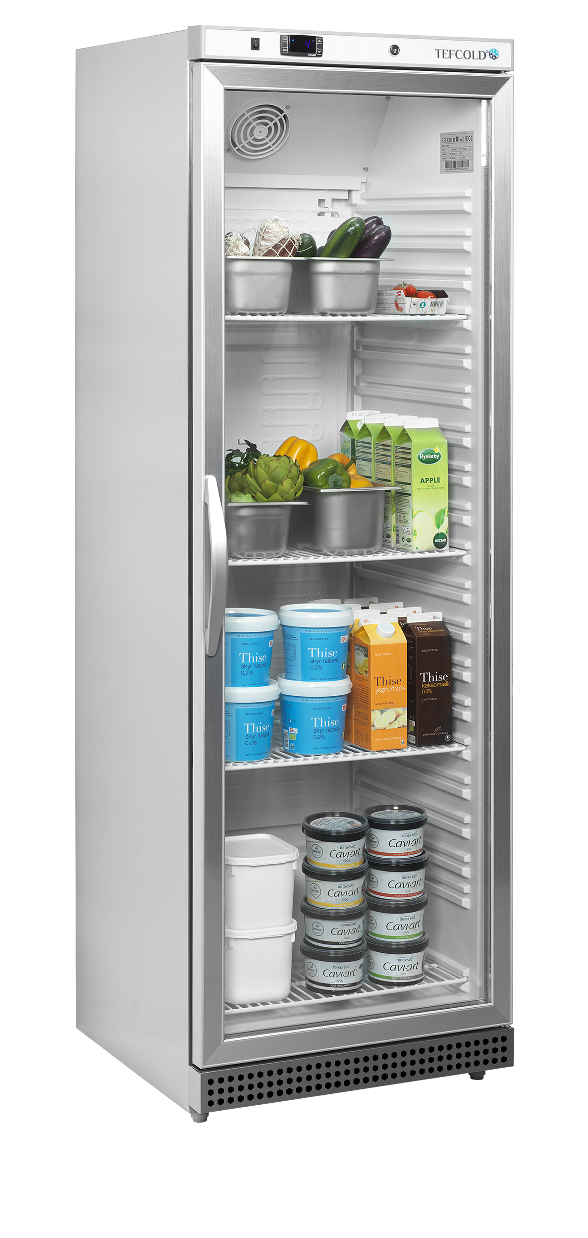 Réfrigérateur vitré TEFCOLD-UR400SG