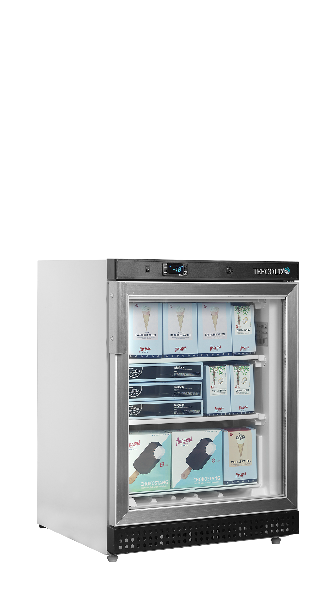 Congélateurs verticaux de vitrine TEFCOLD-UF200G