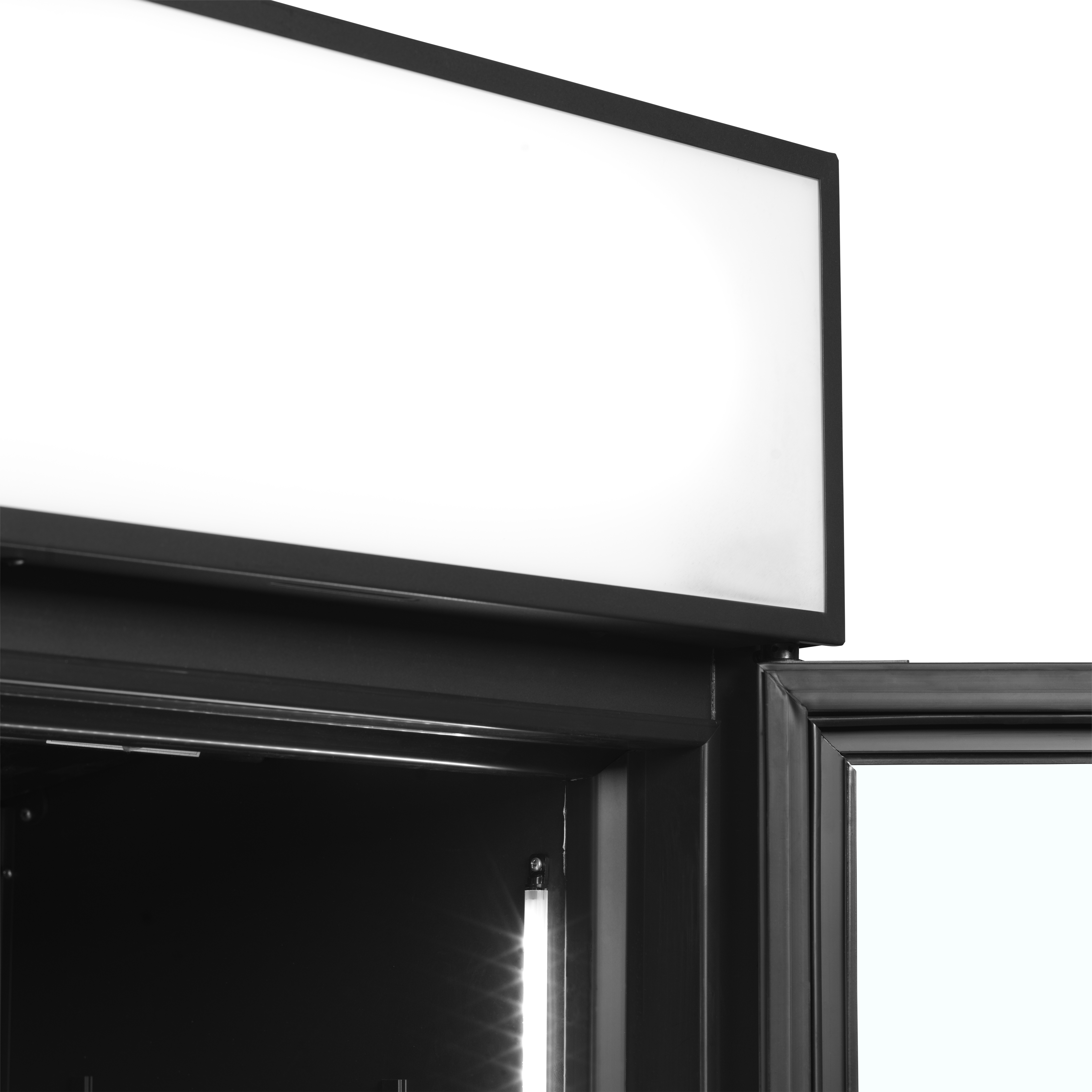 Vitrine réfrigérée noire TEFCOLD-FSC1200H BLACK
