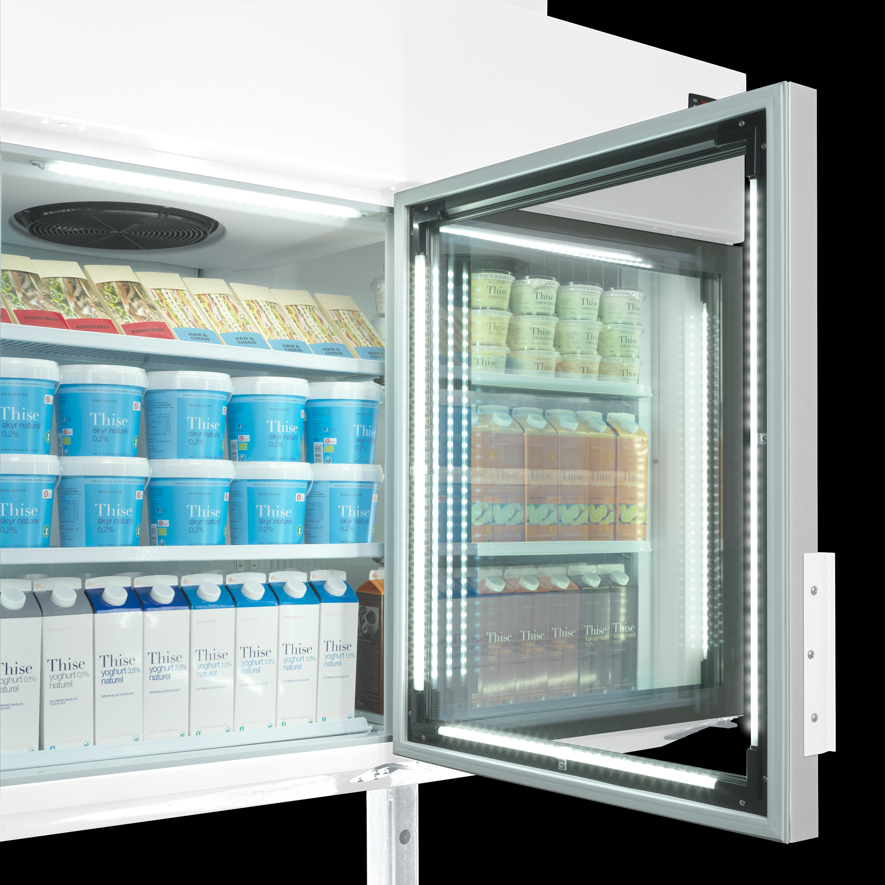 Congélateur armoire pour supermarché TEFCOLD-MTF250 VS