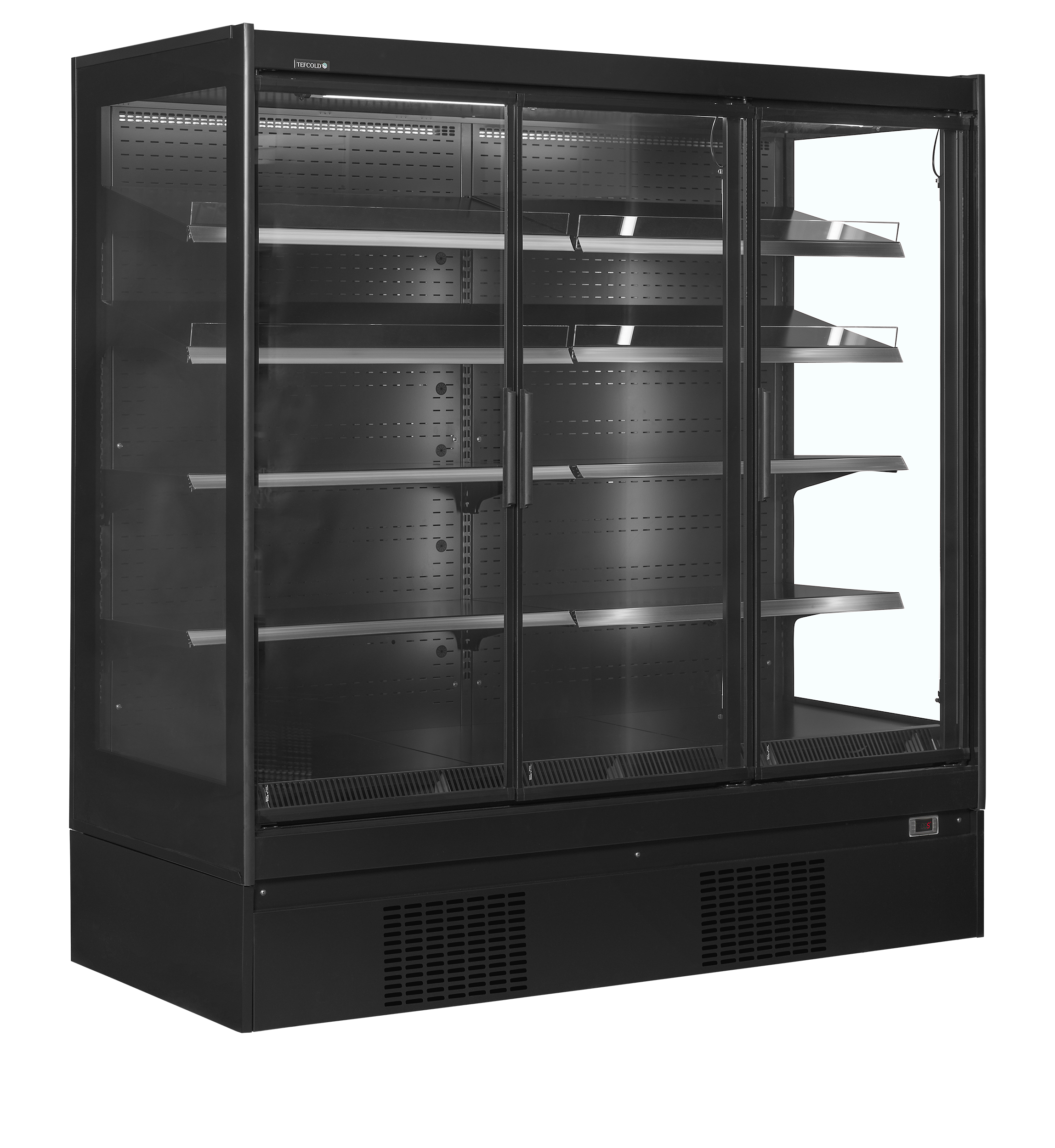 Vitrine réfrigérée pour supermarché à froid positif TEFCOLD-EXTRA1875CD