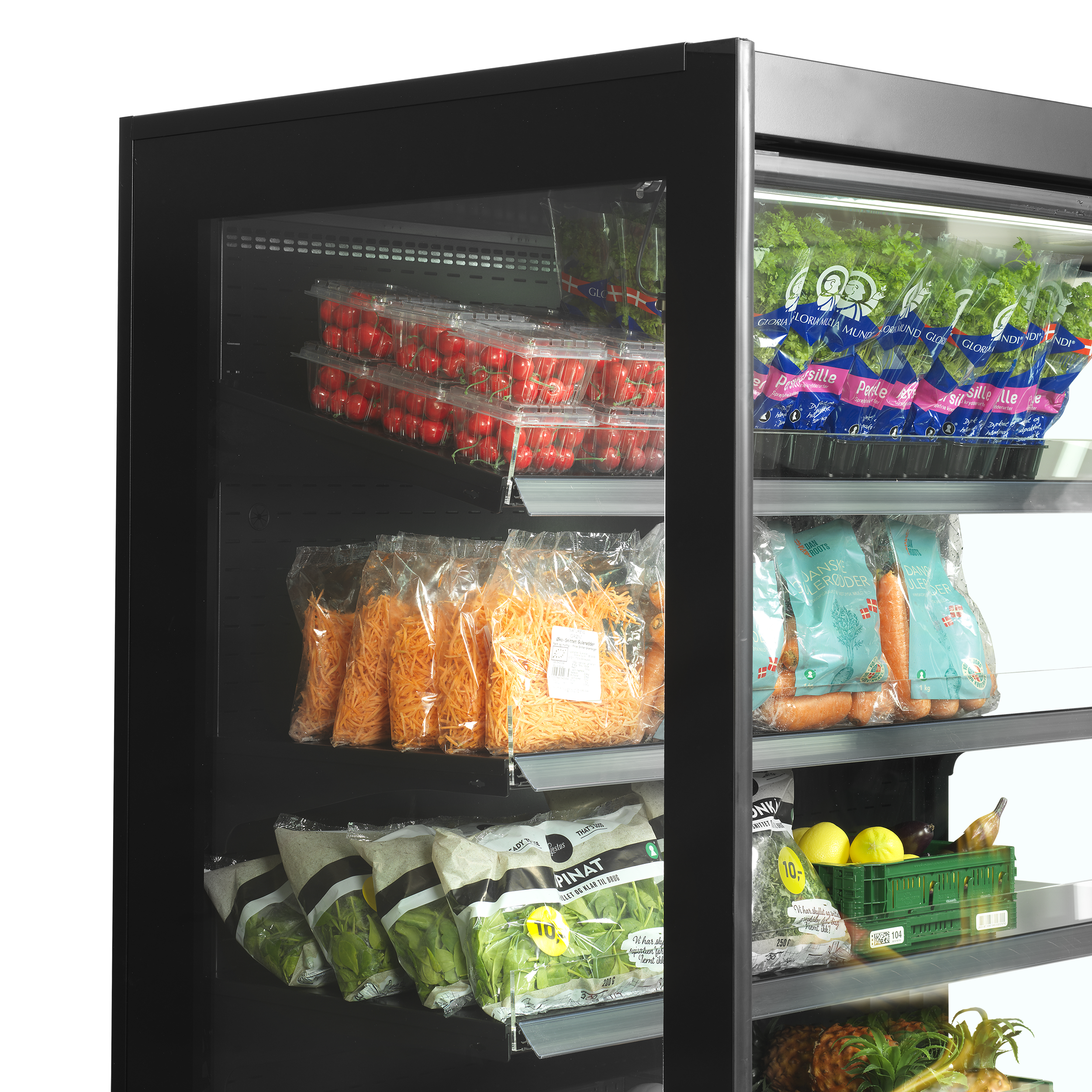 Vitrine réfrigérée pour supermarché à froid positif TEFCOLD-EXTRA2500CD