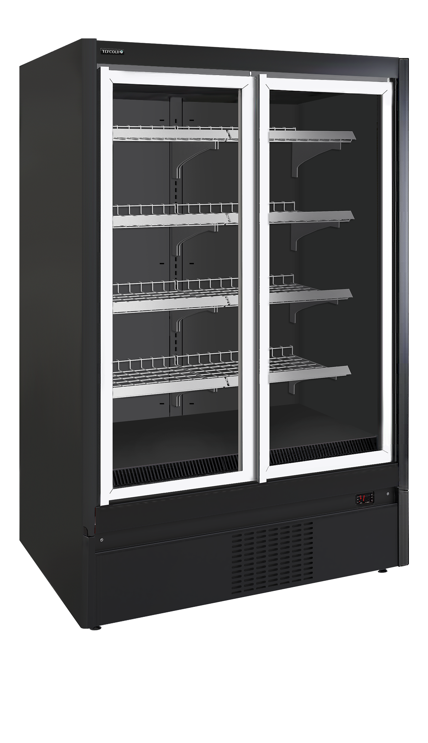 Vitrine réfrigérée pour supermarché à froid négatif TEFCOLD-EXTRA1250FD