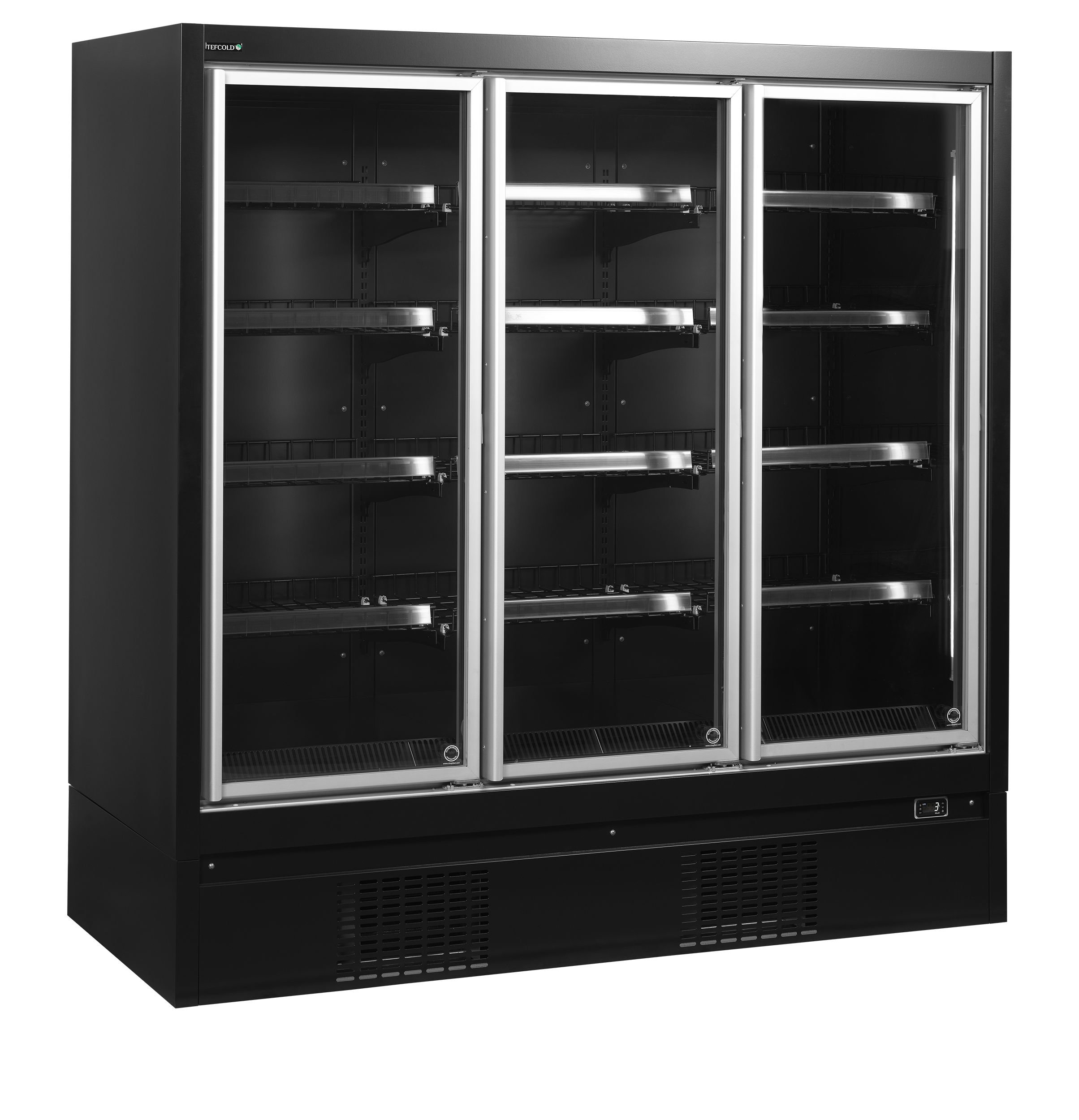 Vitrine réfrigérée pour supermarché à froid négatif TEFCOLD-EXTRA1875FD