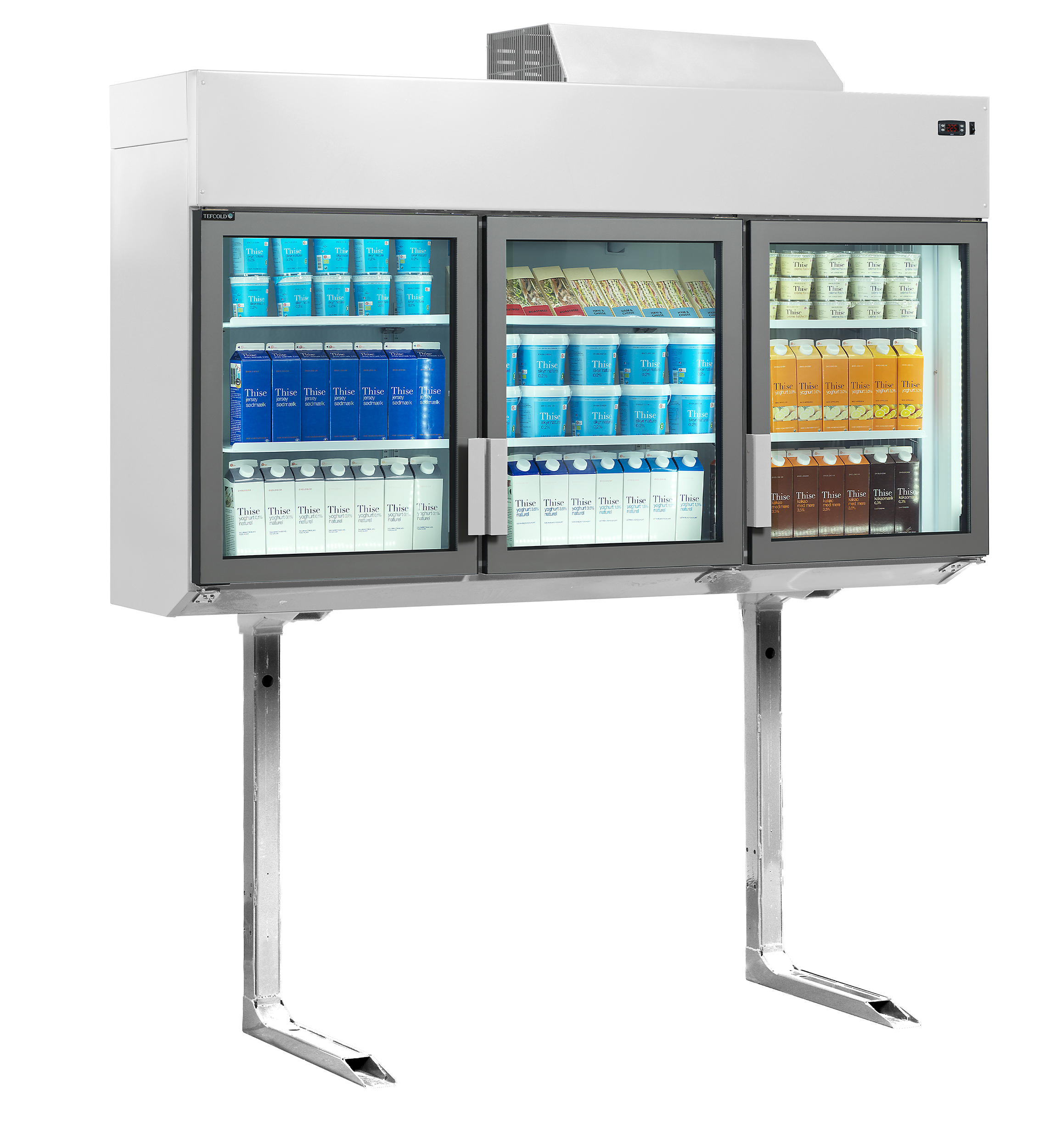 Congélateur armoire pour supermarché TEFCOLD-MTF210 VS