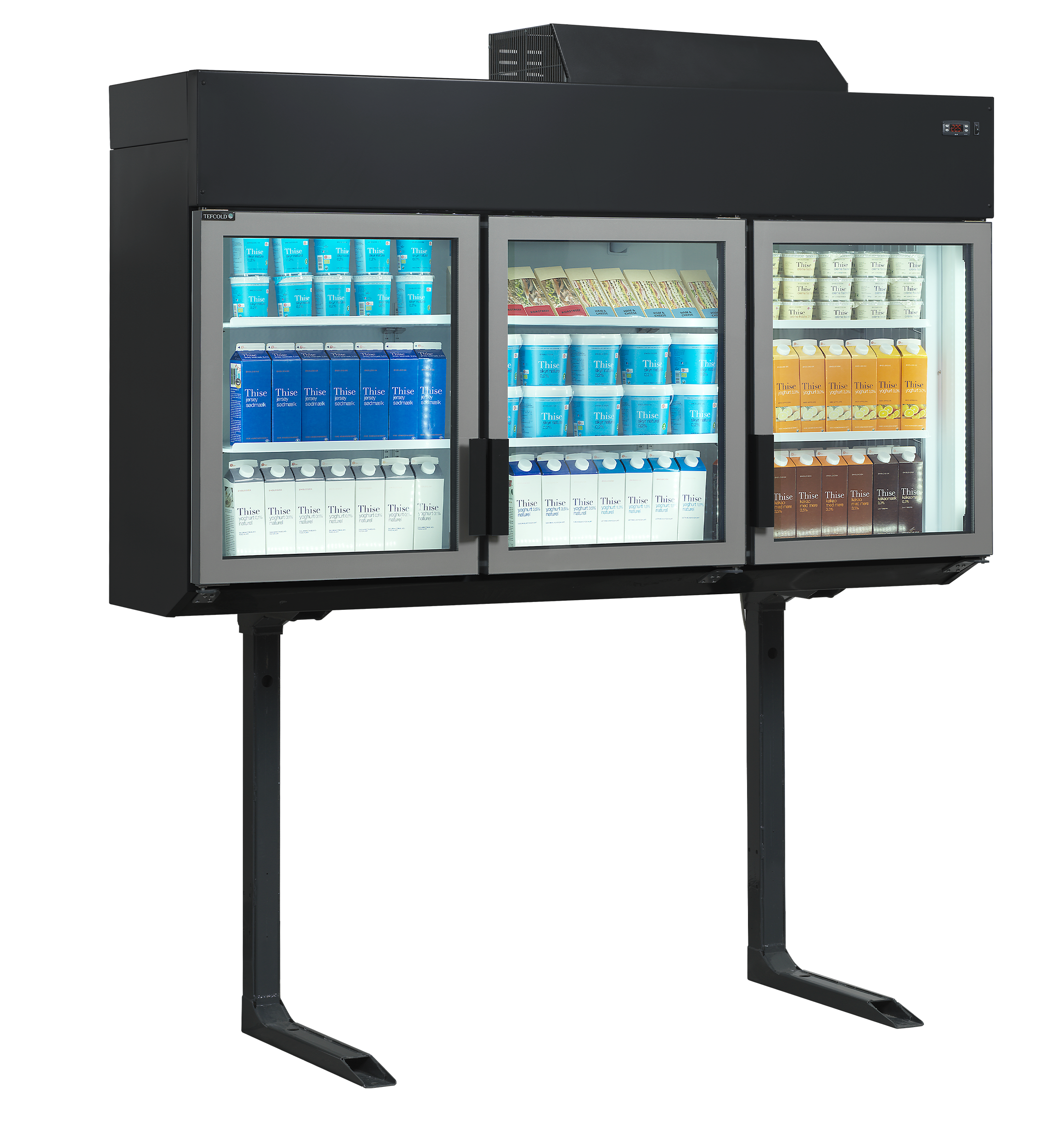 Congélateur armoire pour supermarché TEFCOLD-MTF185B VS