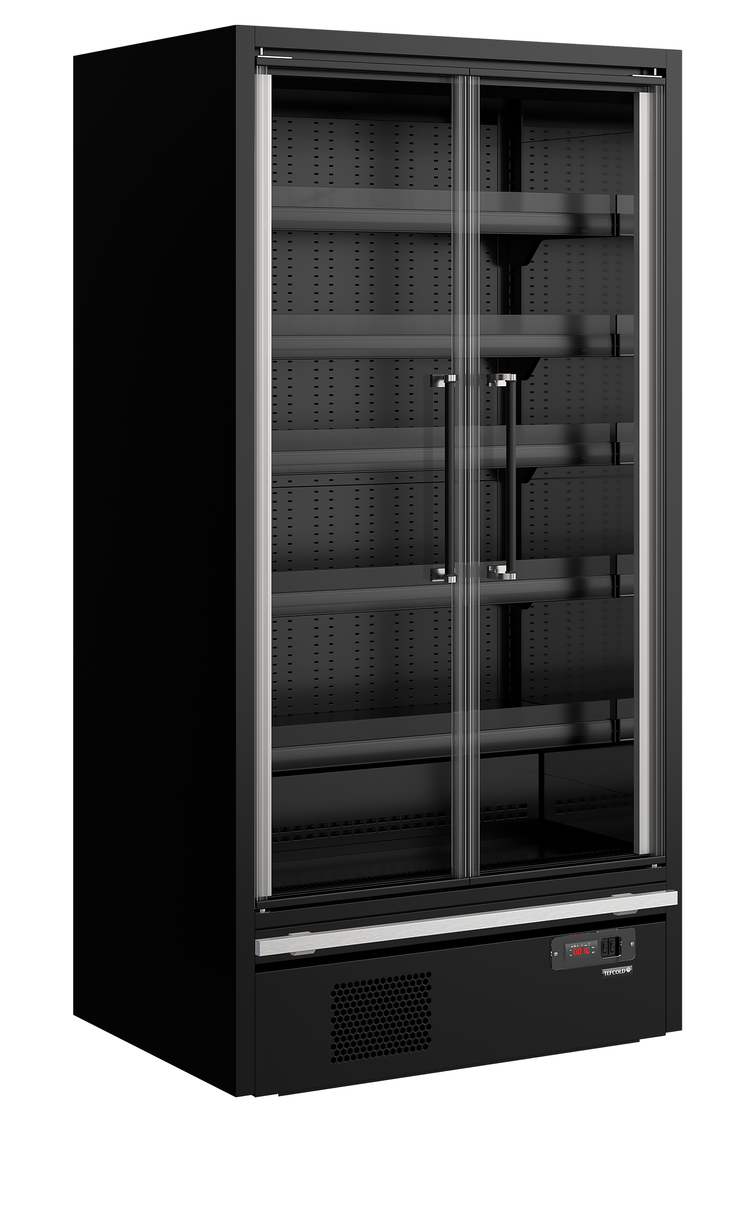 Vitrine réfrigérée pour supermarché TEFCOLD-Galaxy+ GP10FGD Black