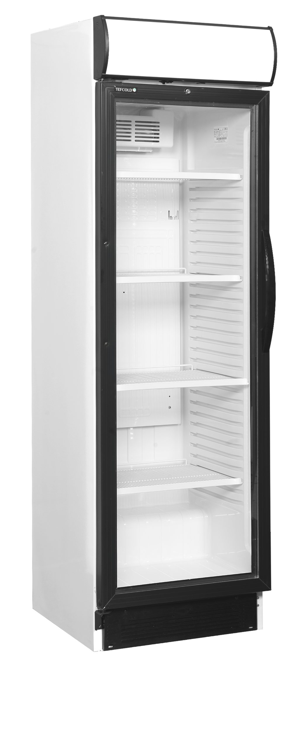 Réfrigérateur à boissons, charnières côté gauche TEFCOLD-CEV425CP 2 LED L/H