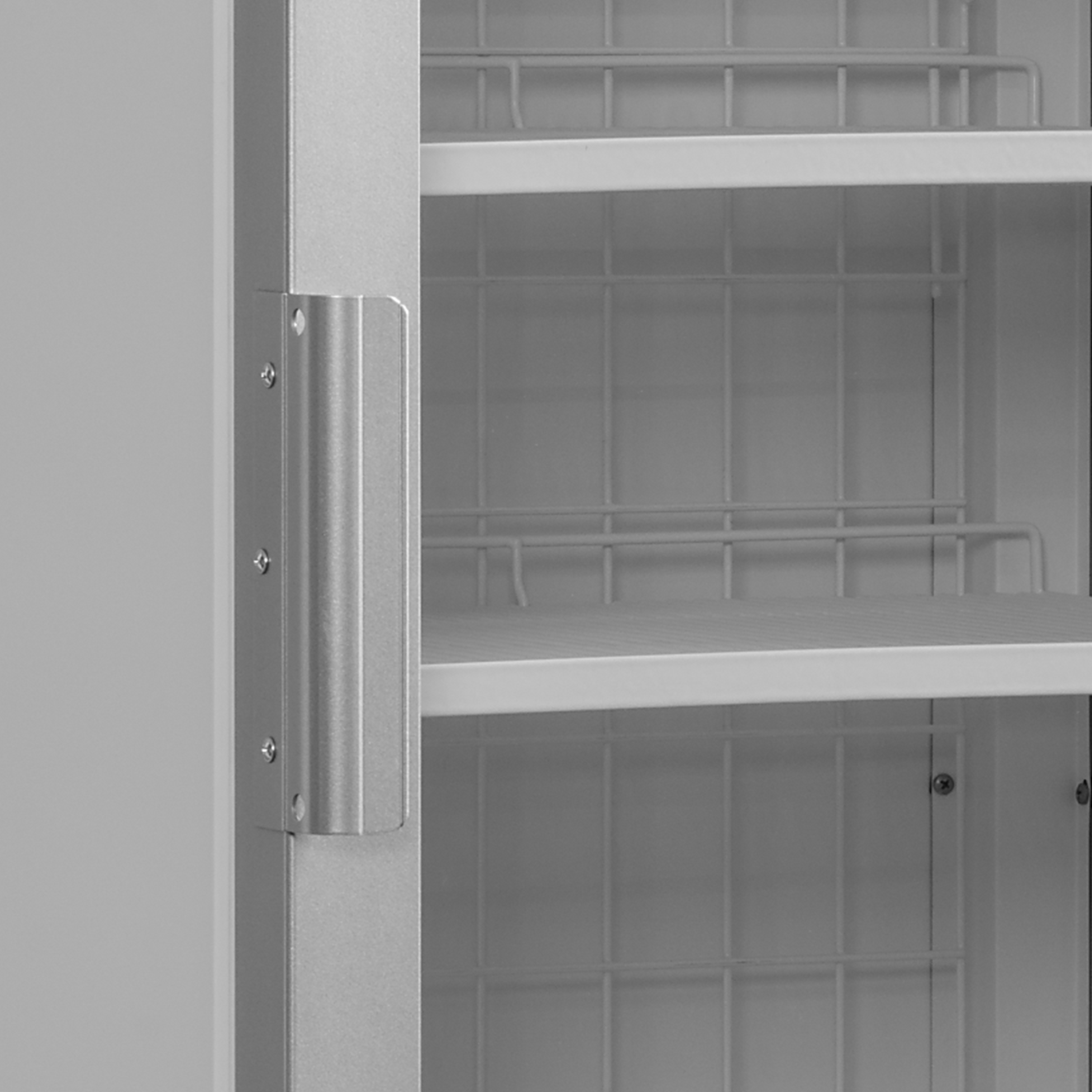 Congélateurs verticaux de vitrine TEFCOLD-UFSC1450GCP NF Silver