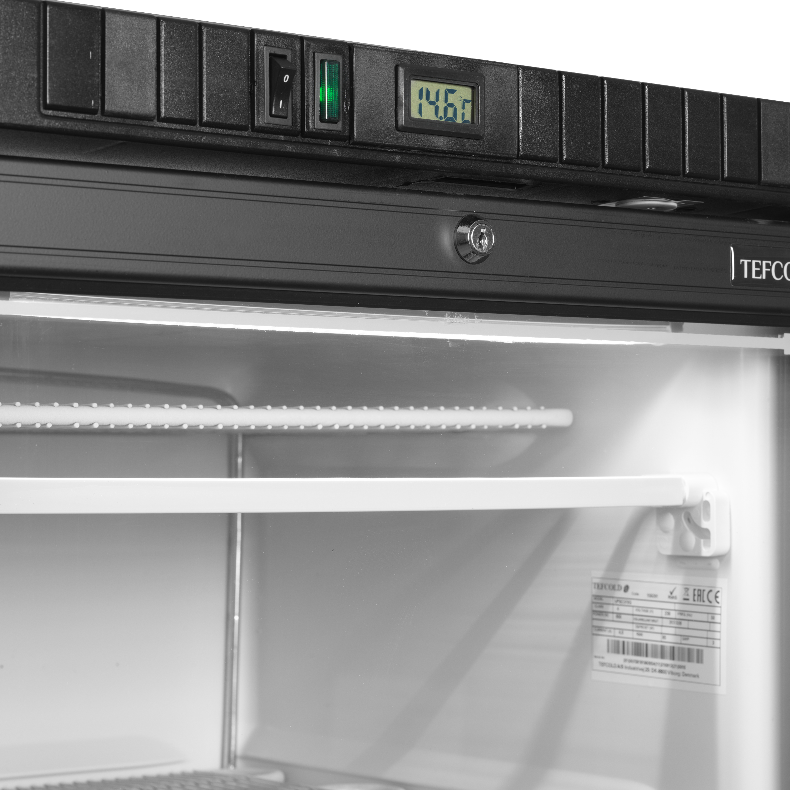Congélateurs verticaux de vitrine TEFCOLD-UFSC371G