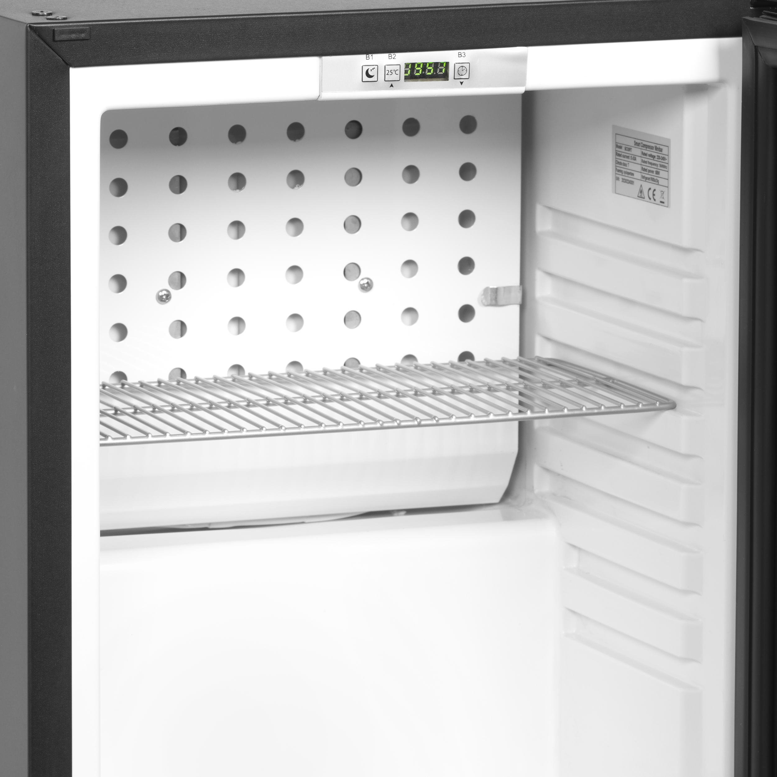 Réfrigérateur minibar à porte vitrée TEFCOLD-TM35GC