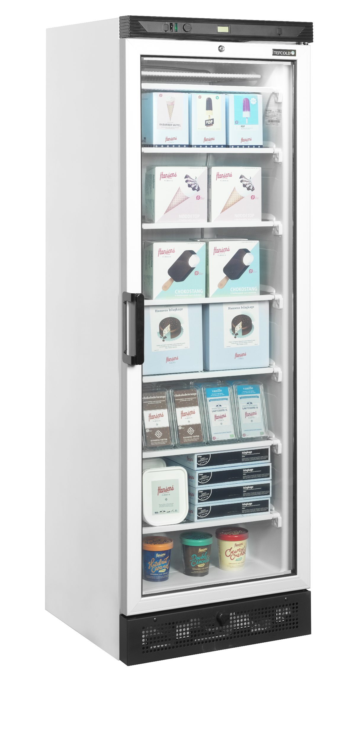 Congélateurs verticaux de vitrine TEFCOLD-UFFS371G