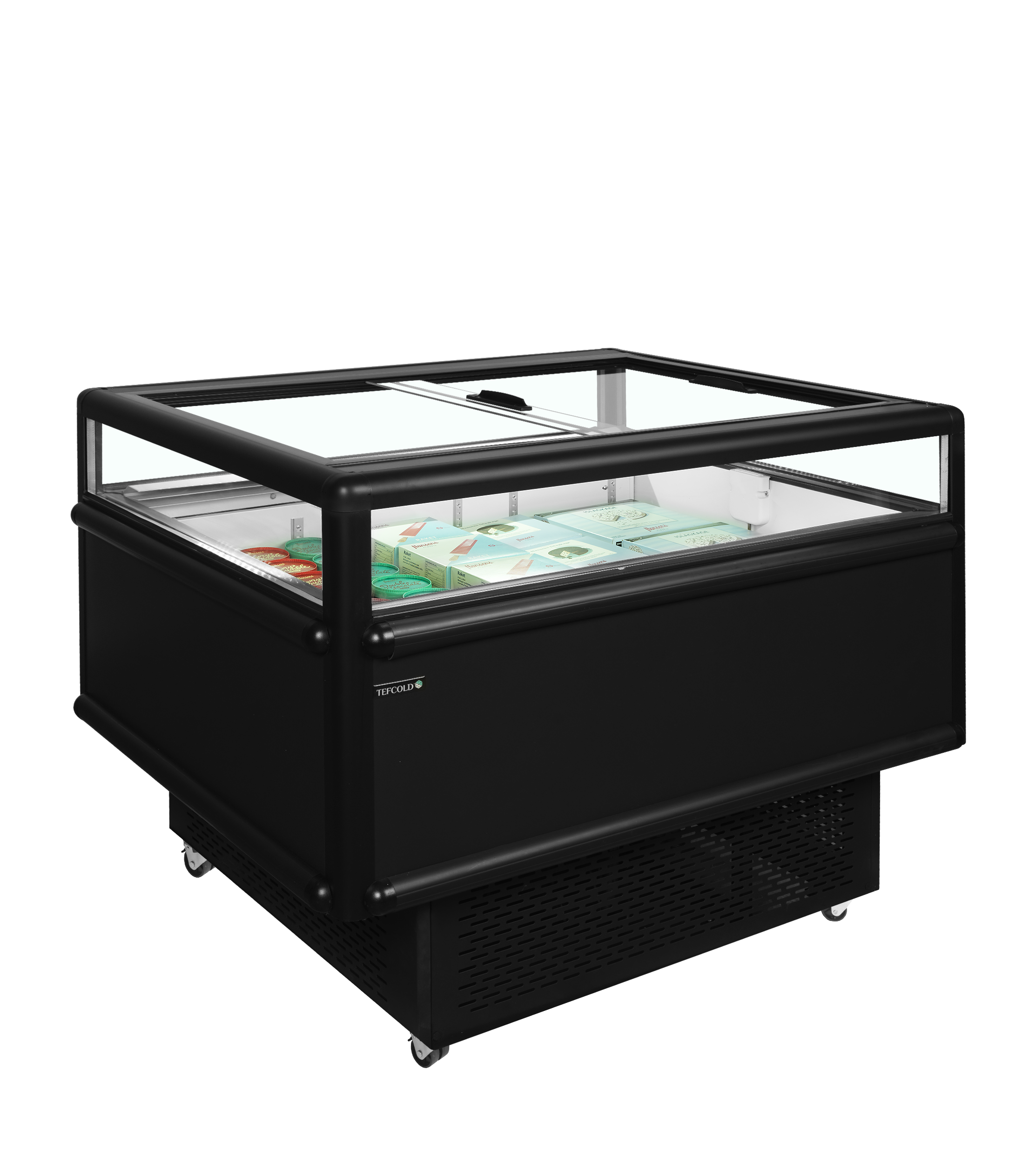 Réfrigérateur/congélateur noir pour achats impulsifs TEFCOLD-UHD201 /Black