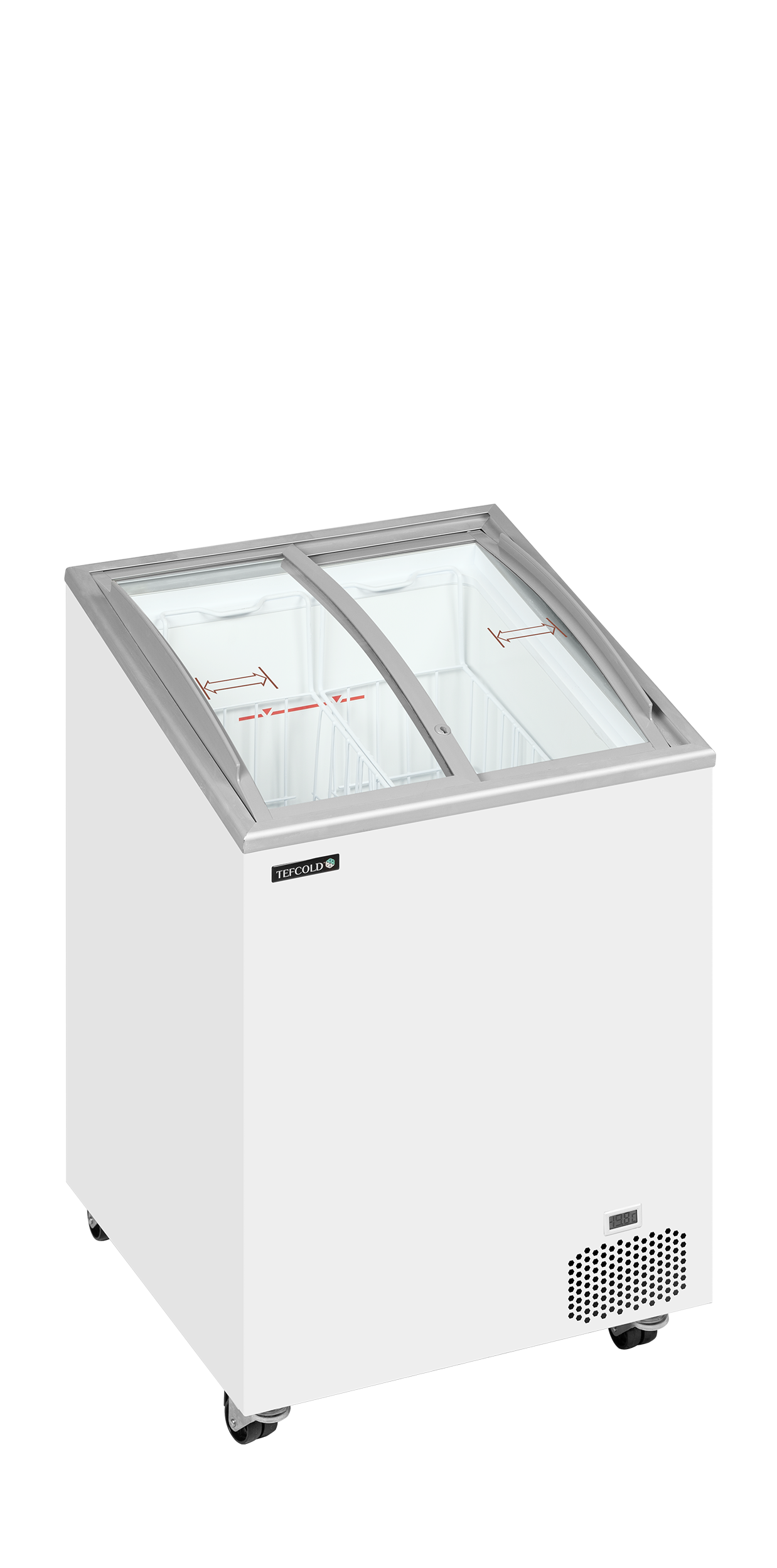 Congélateur de crème glacée TEFCOLD-IC101SCEB LED