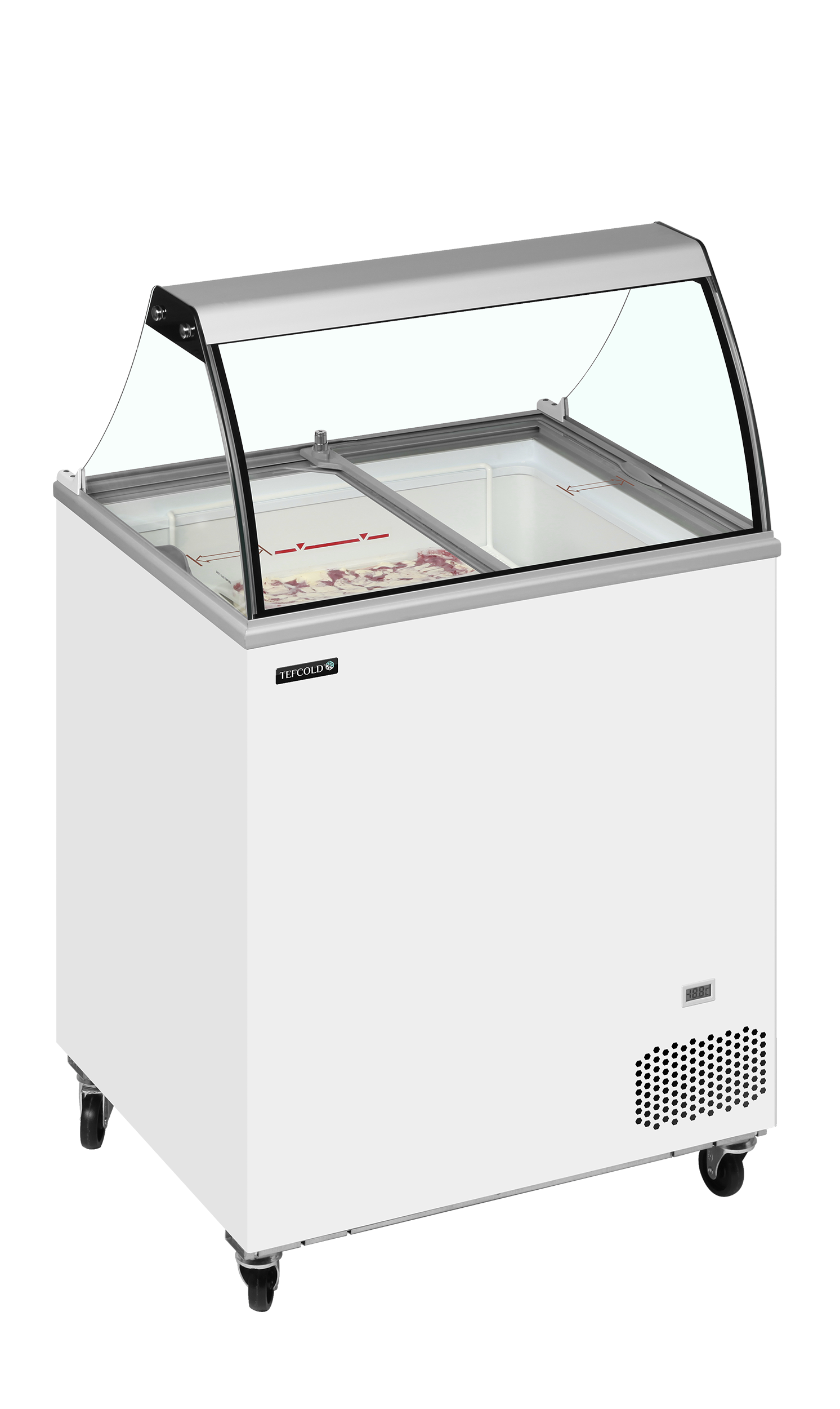 Congélateur de crème glacée TEFCOLD-IC201SC+SO