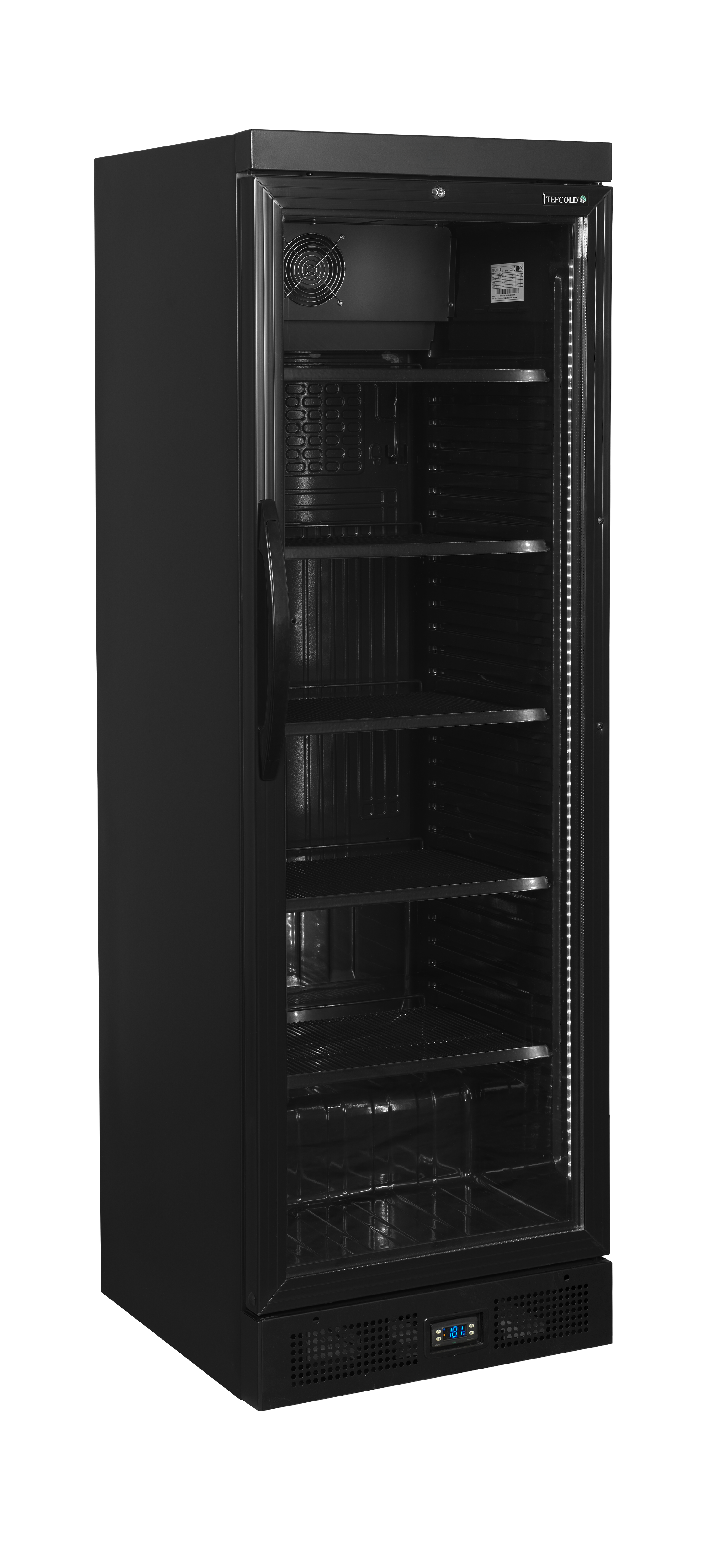 Réfrigérateur à boissons noir TEFCOLD-CEV435 BLACK
