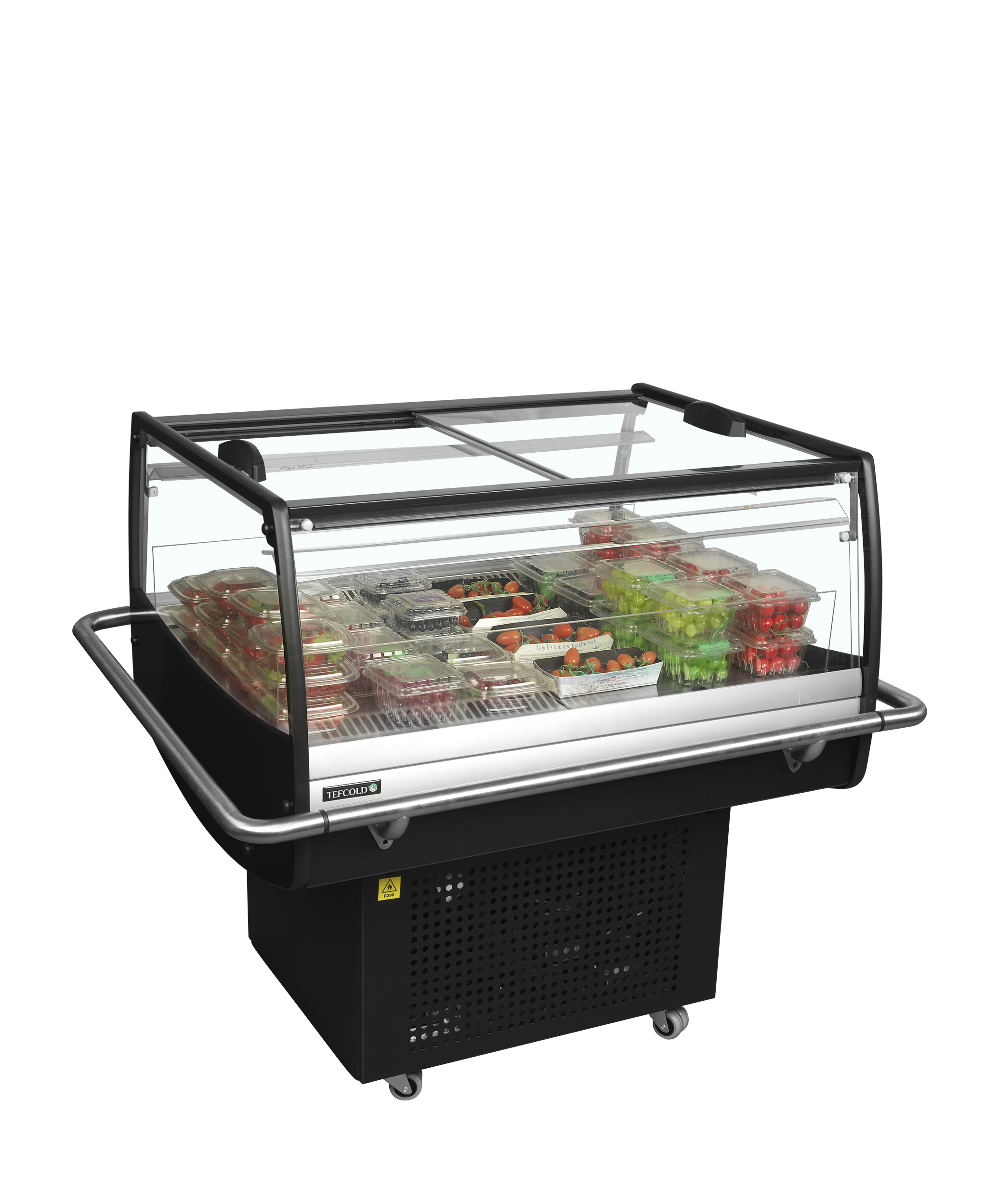 Réfrigérateur noir pour achats impulsifs TEFCOLD-PDC90SL-2