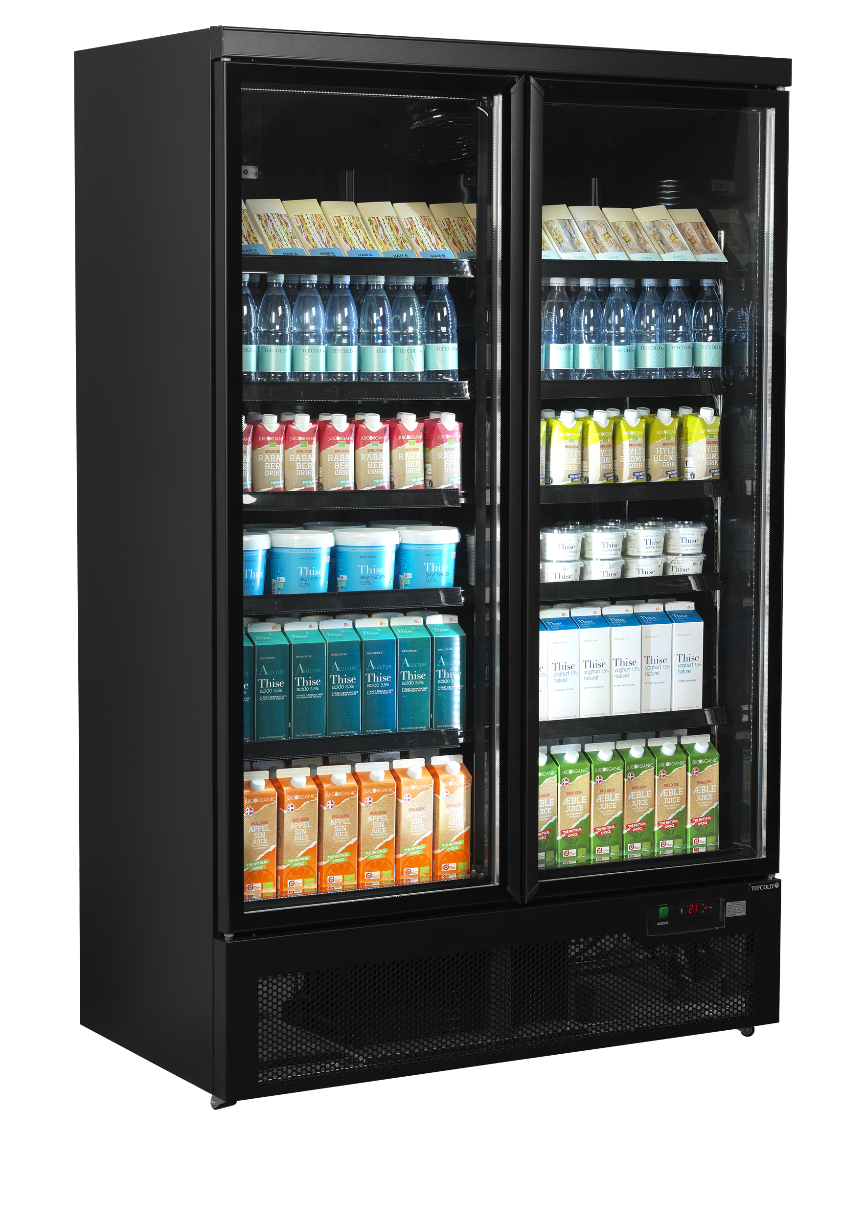 Réfrigérateur vitré TEFCOLD-Atom Maxi C2DBB