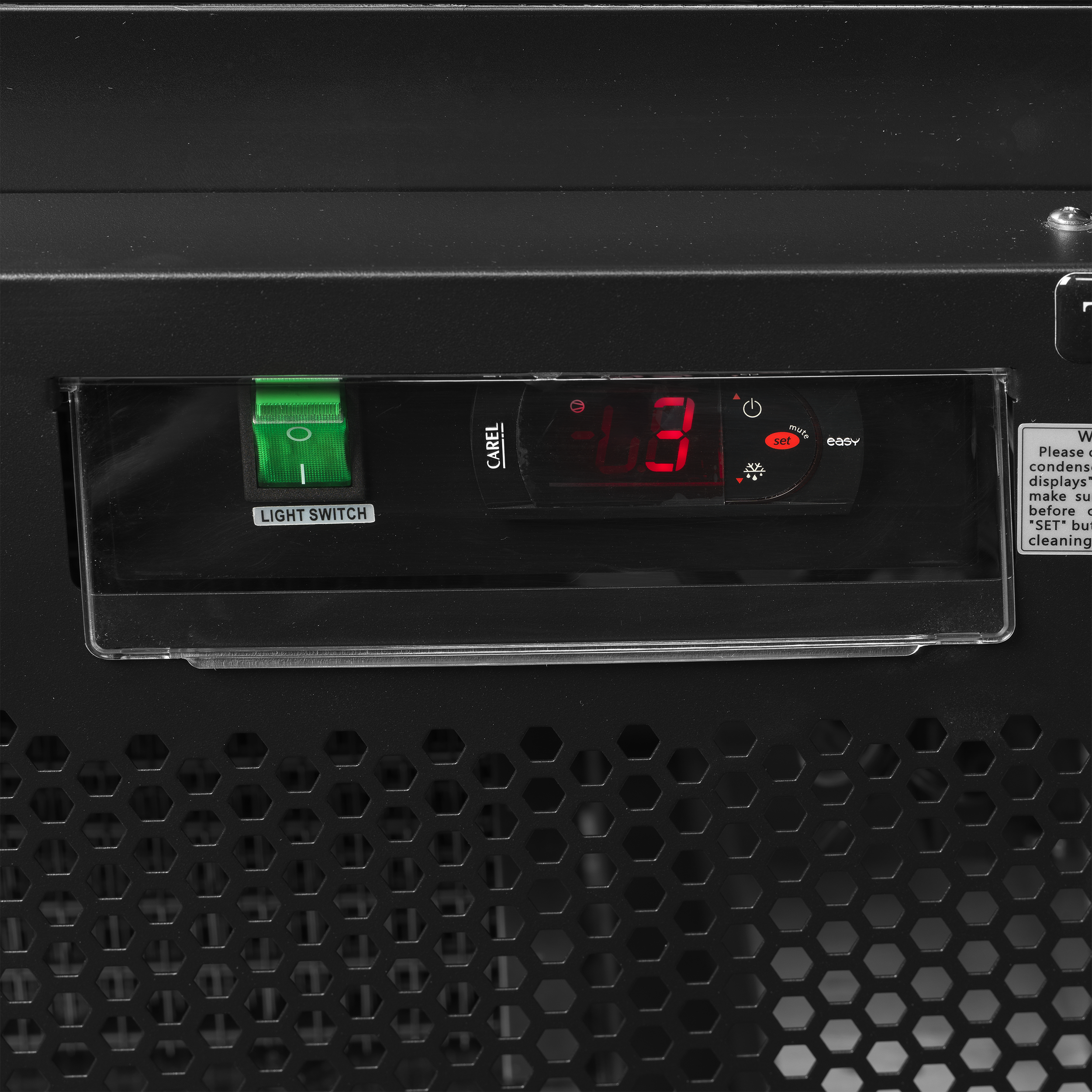 Réfrigérateur vitré TEFCOLD-Atom Maxi C3DBB