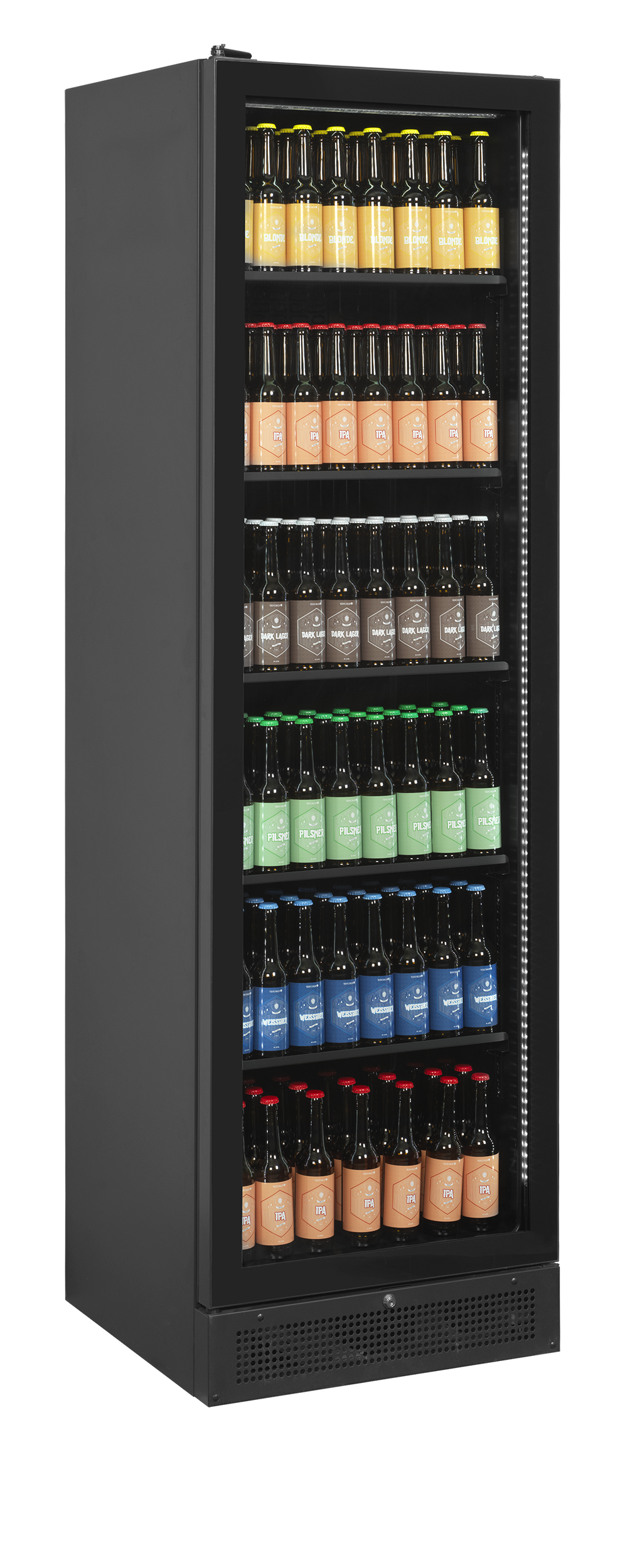 Armoire à boissons  avec charnières côté gauche TEFCOLD-SCU1425 FRAMELESS L/H