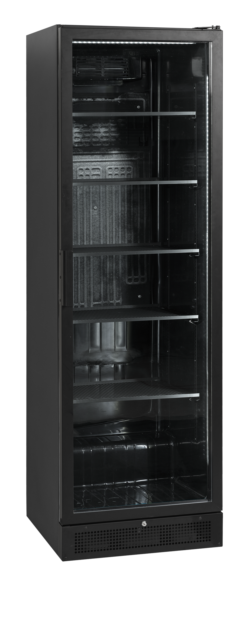 Vitrine réfrigérée noire TEFCOLD-SCU1425H