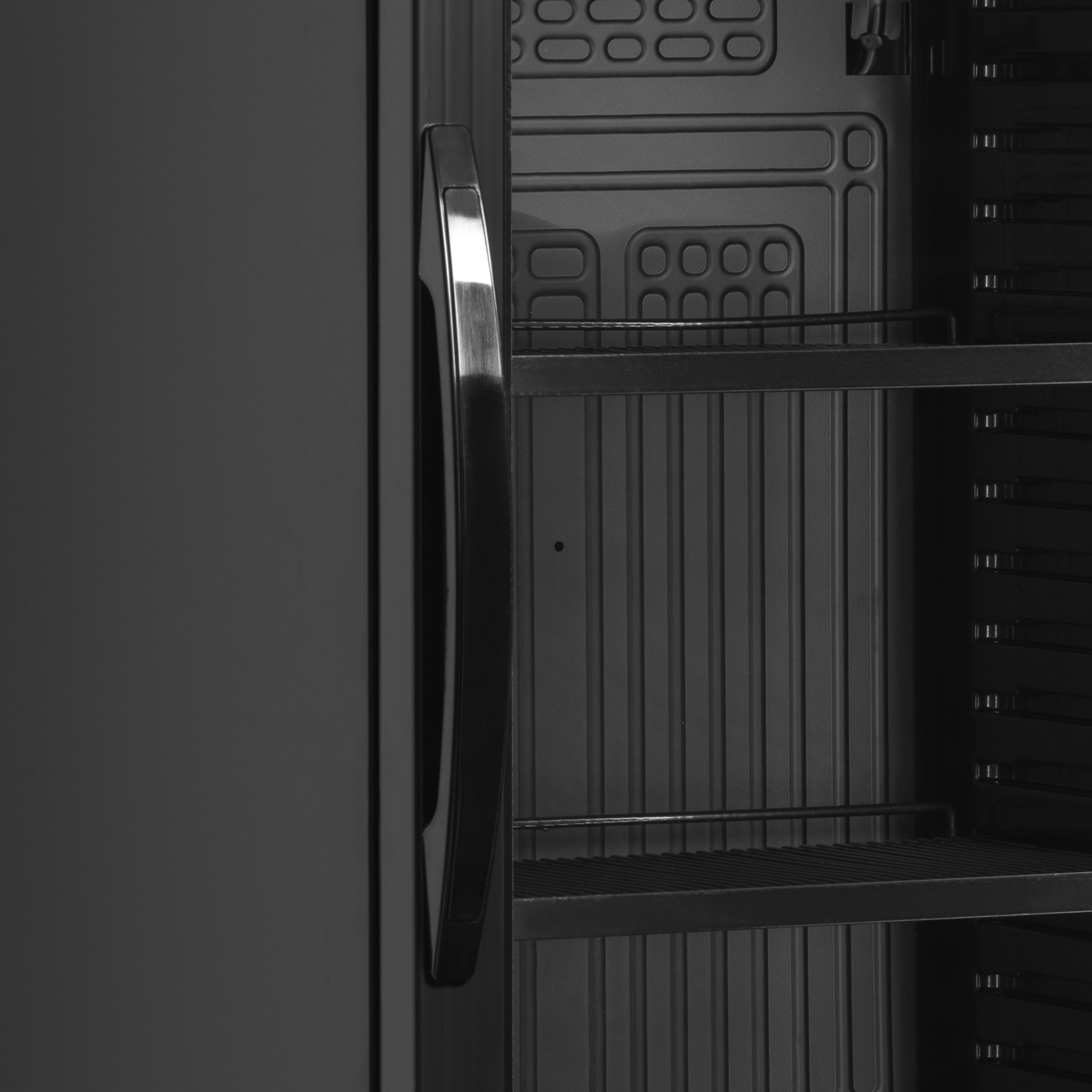 Vitrine réfrigérée noire TEFCOLD-SCU1425H