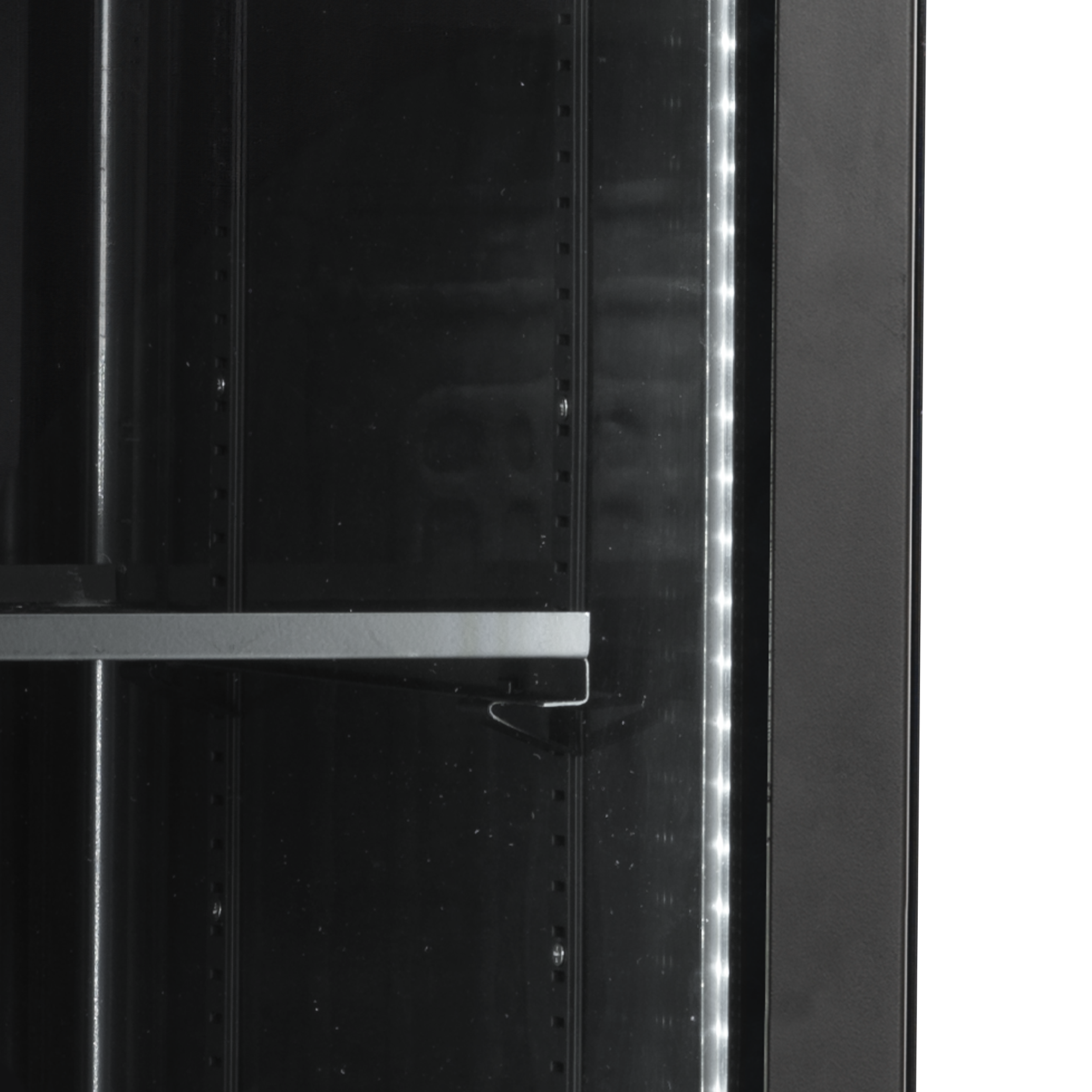 Vitrine réfrigérée noire TEFCOLD-SCU1425H