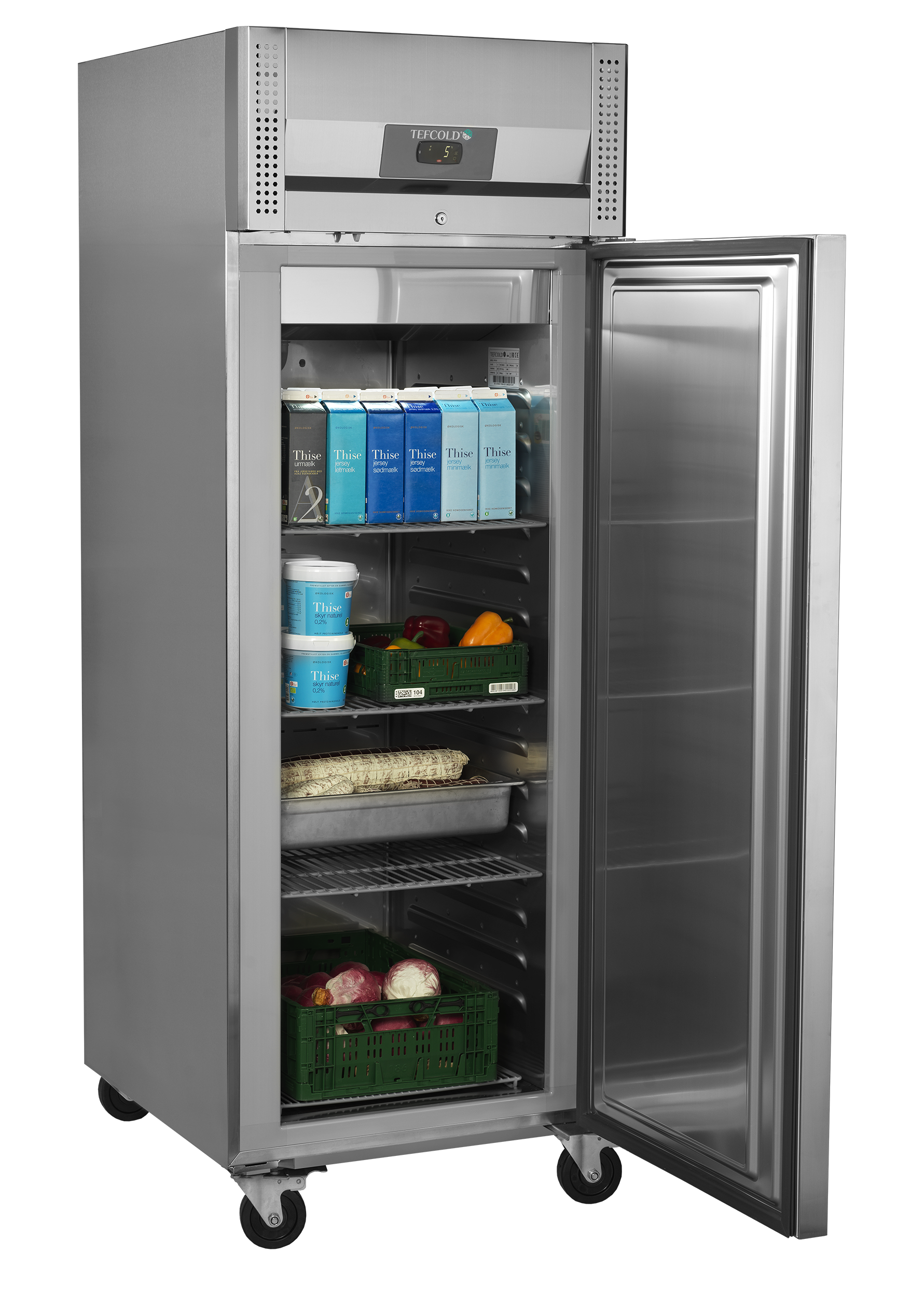 Réfrigérateur vertical GN2/1 TEFCOLD-RK710X1