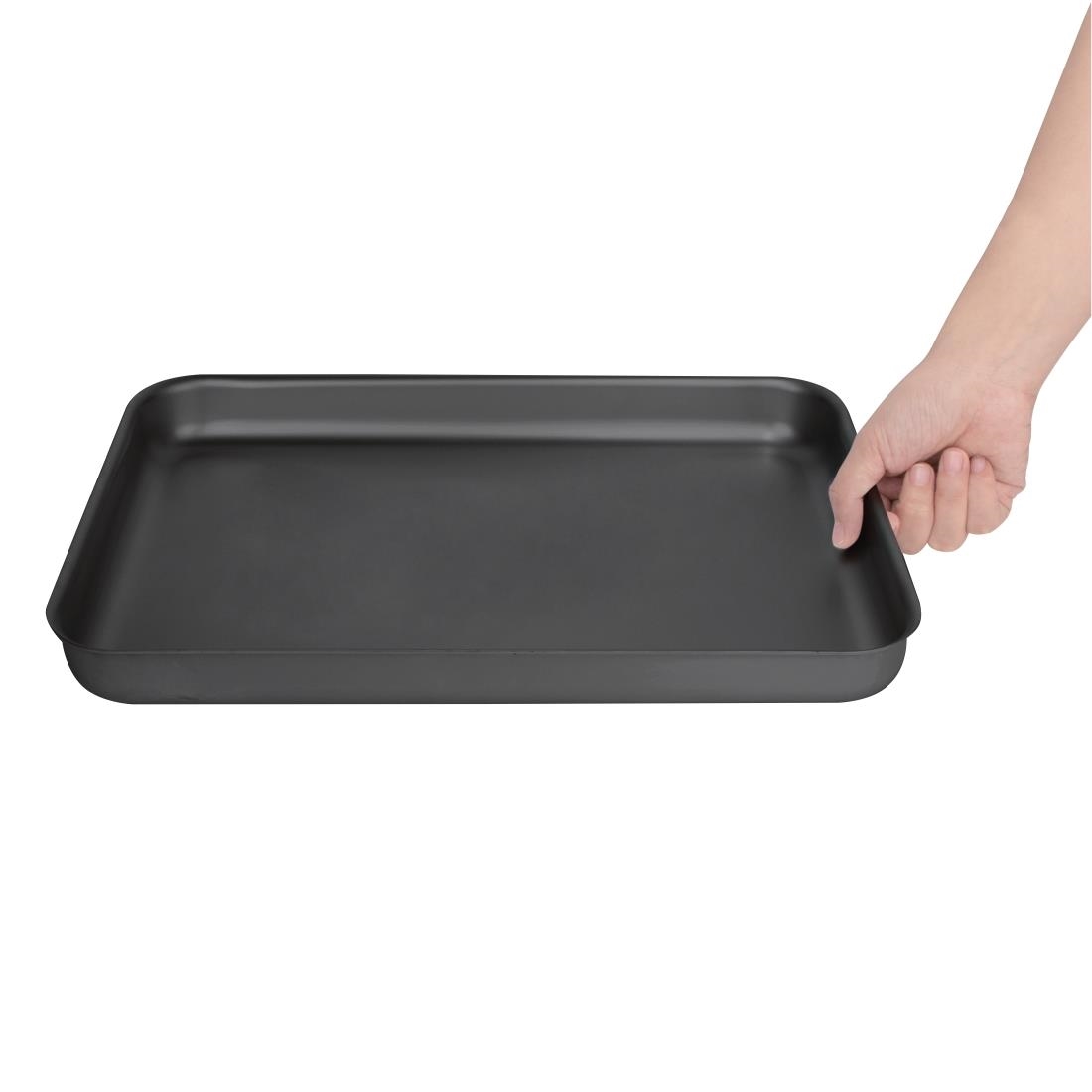 Plat à four en aluminium anodisé Vogue 368mm C061