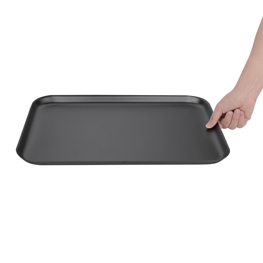 Plaque de cuisson en aluminium anodisé Vogue 420 x 305mm C064
