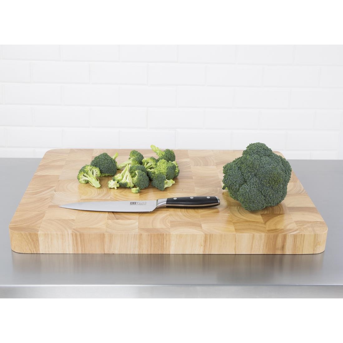 Planche à découper rectangulaire en bois Vogue 610 x 455mm C460