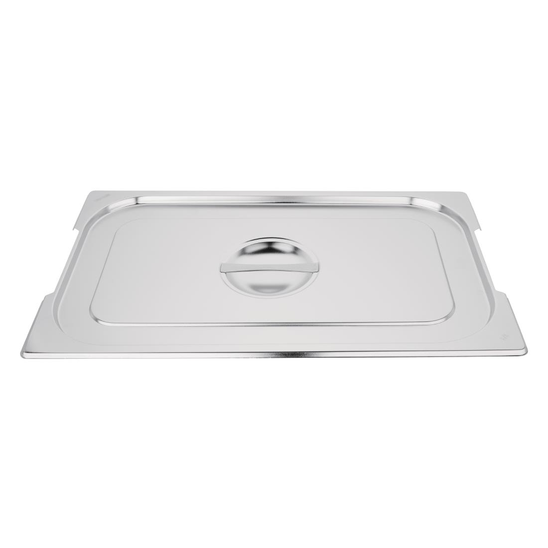 Couvercle inox GN 1/1 avec poignée Vogue CB181