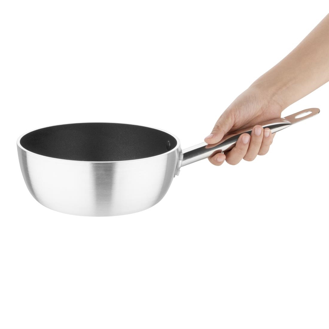 Sauteuse induction conique antiadhésive Vogue 200mm CB903